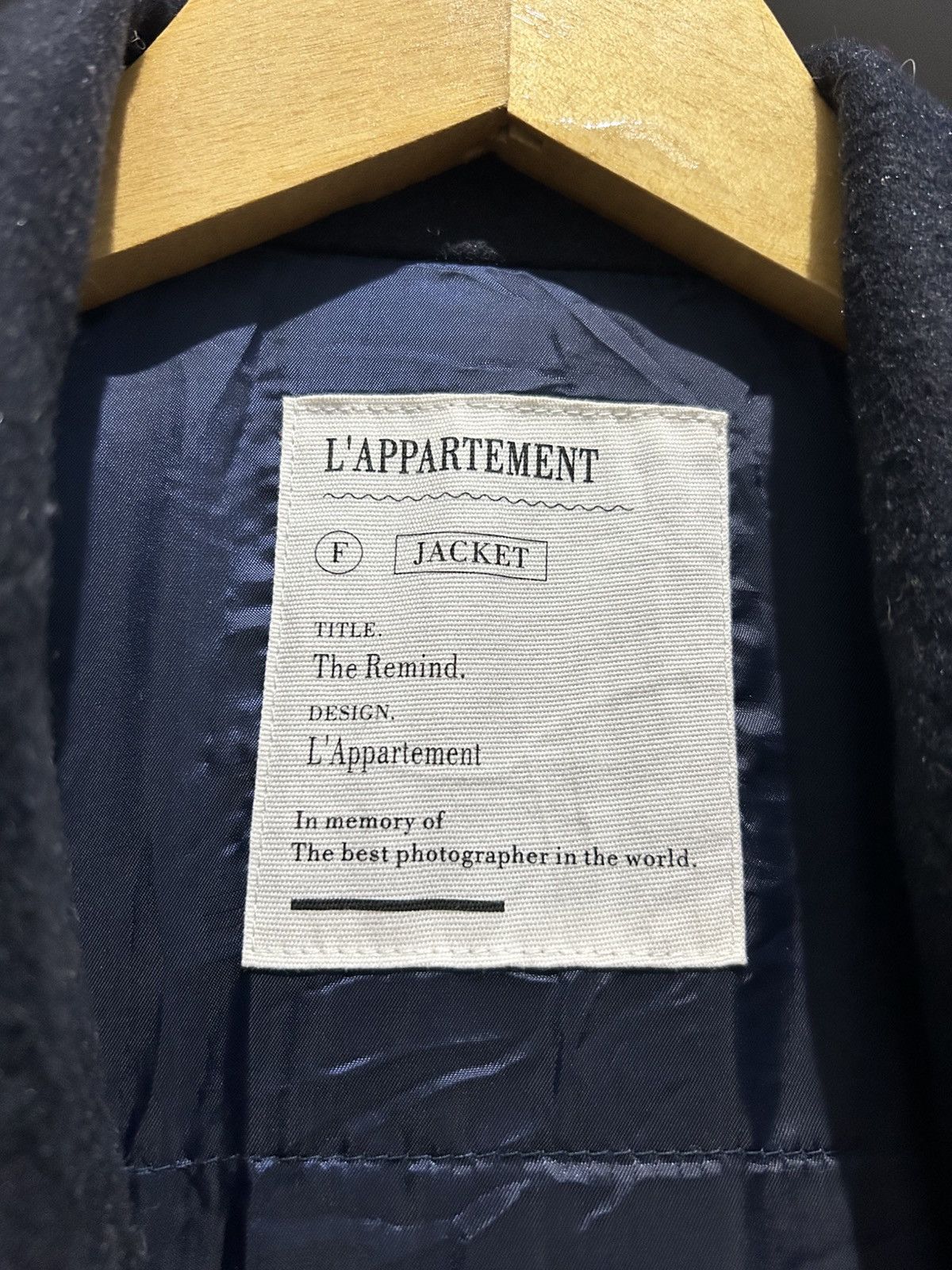 Other L’APPARTEMENT Melton Mixed Fabric blouson inspiration Sacai Size US L / EU 52-54 / 3 - 6 Thumbnail