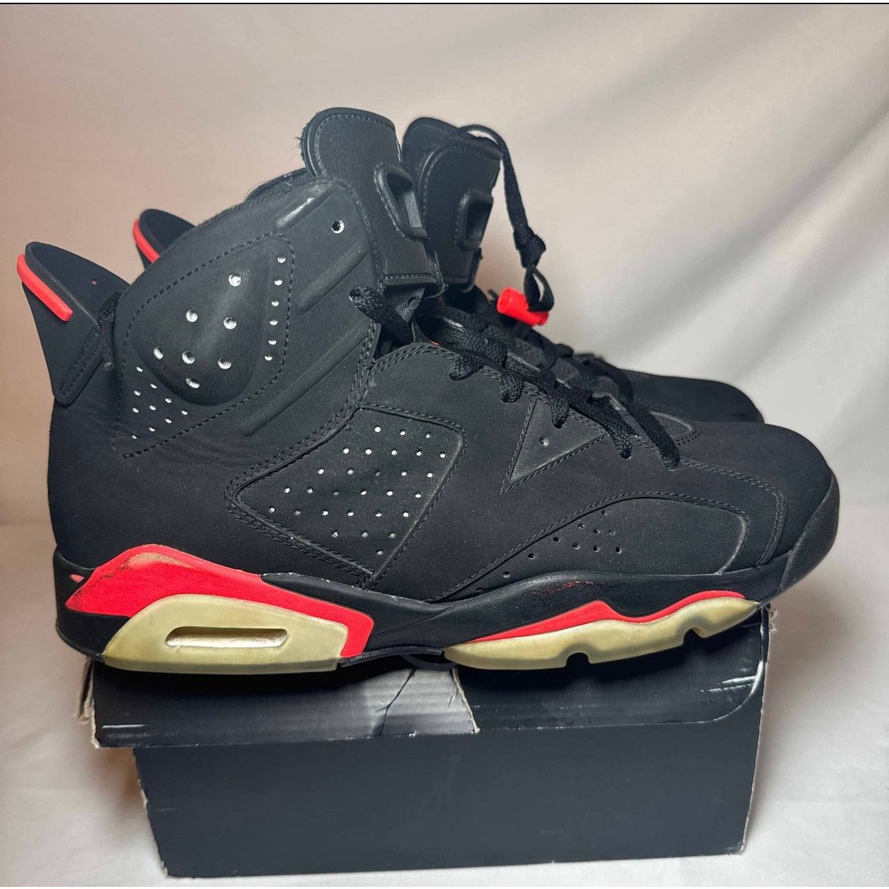 Jordan Brand × Nike Size 10 - Nike Air Jordan 6 Retro Infrared 2014 Men's Shoes Size US 10 / EU 43 - 1 Thumbnail