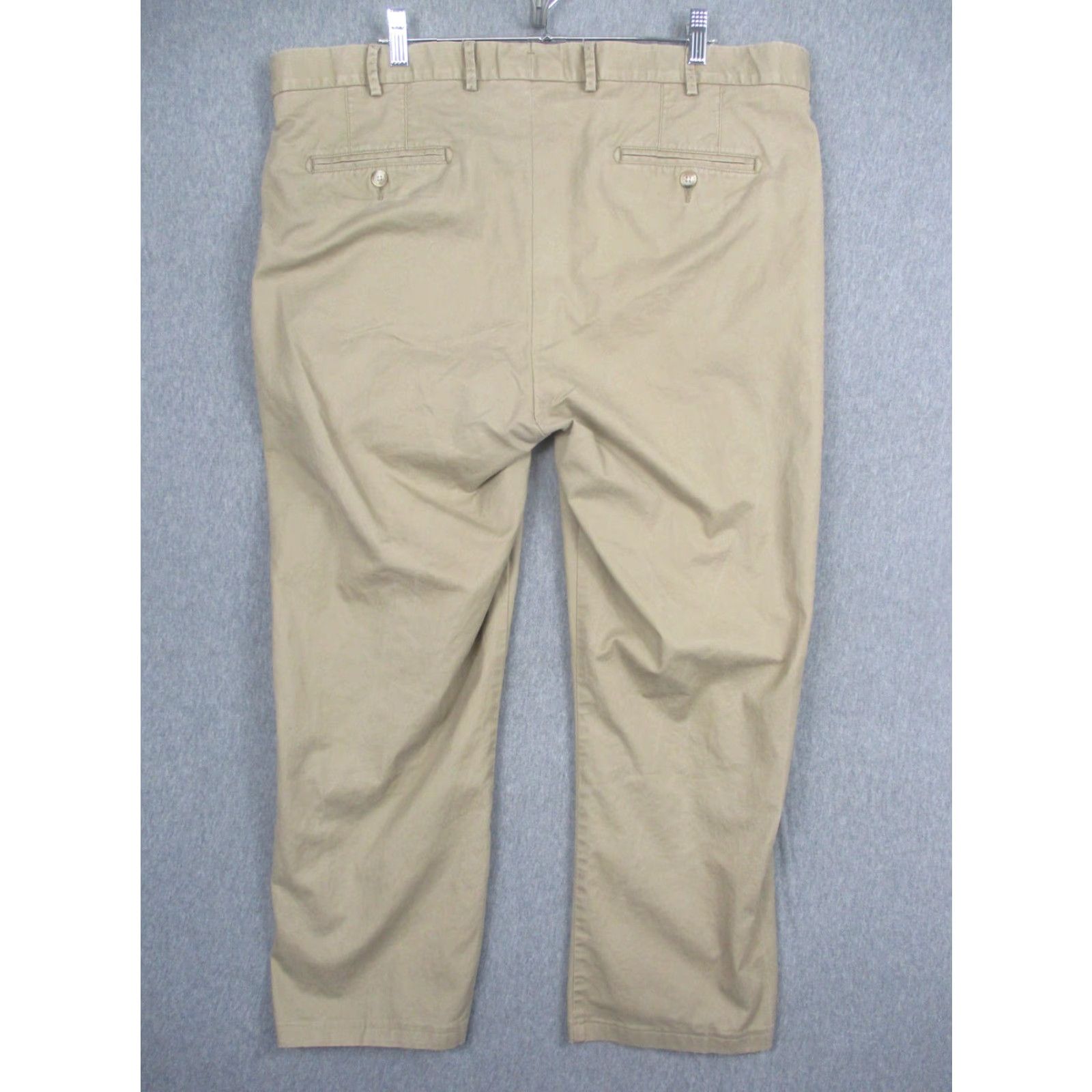 Peter Millar Peter Millar Pants Mens 40x30 Beige Chino Straight Leg Cotton Business Casual Size US 40 / EU 56 - 4 Thumbnail