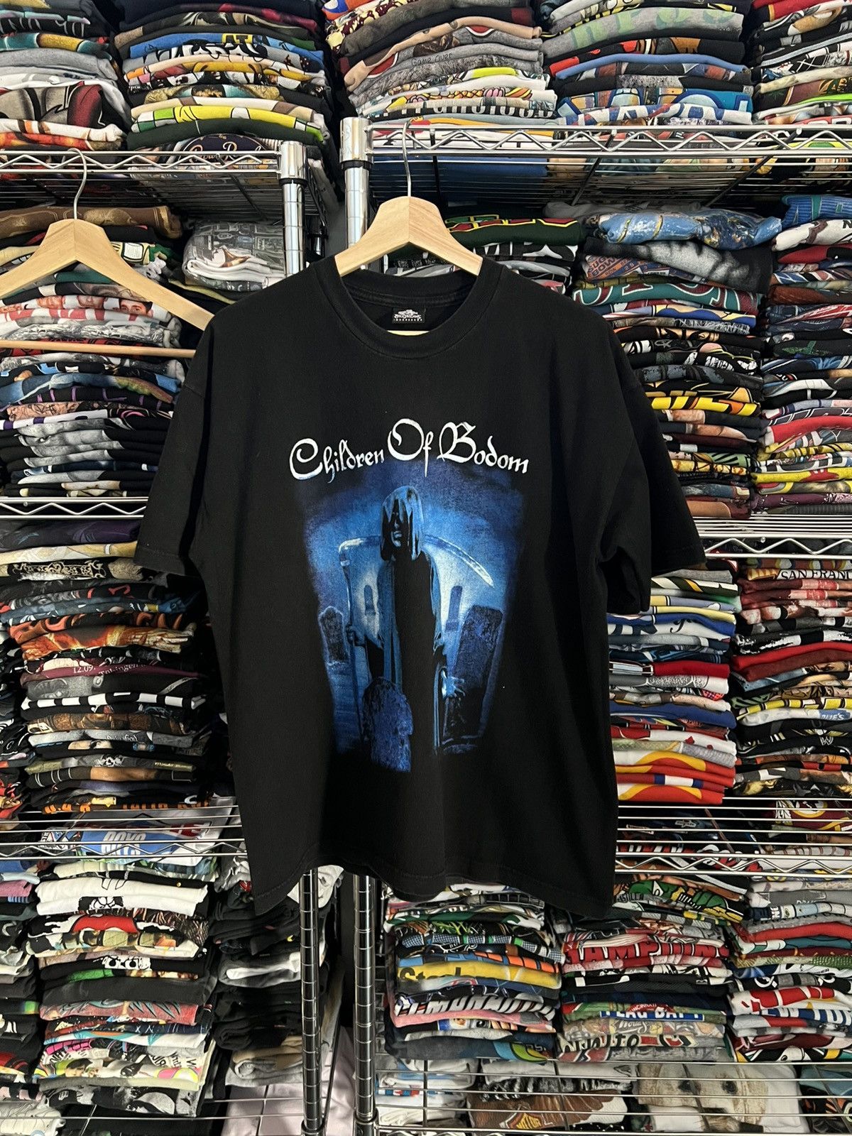 Band Tees 2000 Children of Bodom Follow The Reaper Metal Tee Size US L / EU 52-54 / 3 - 1 Thumbnail