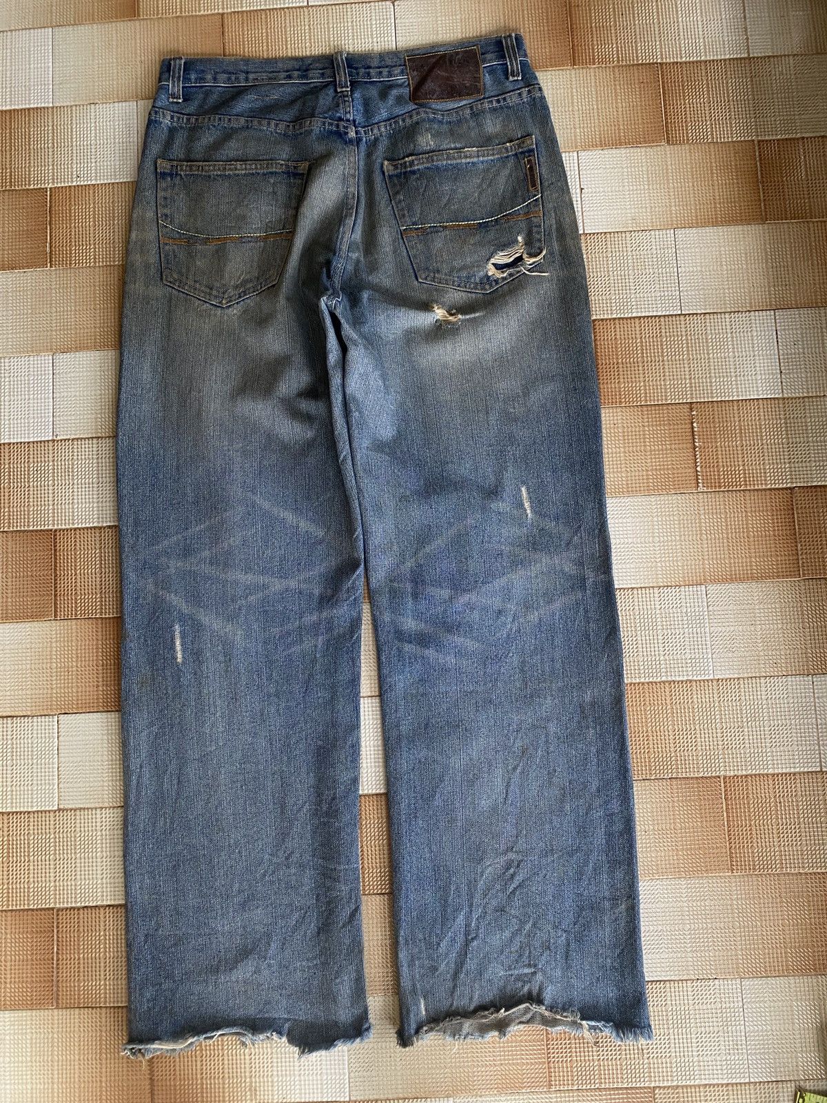 Beauty Beast × PPFM Vintage ezra stitch flare denim Size US 30 / EU 46 - 4 Thumbnail