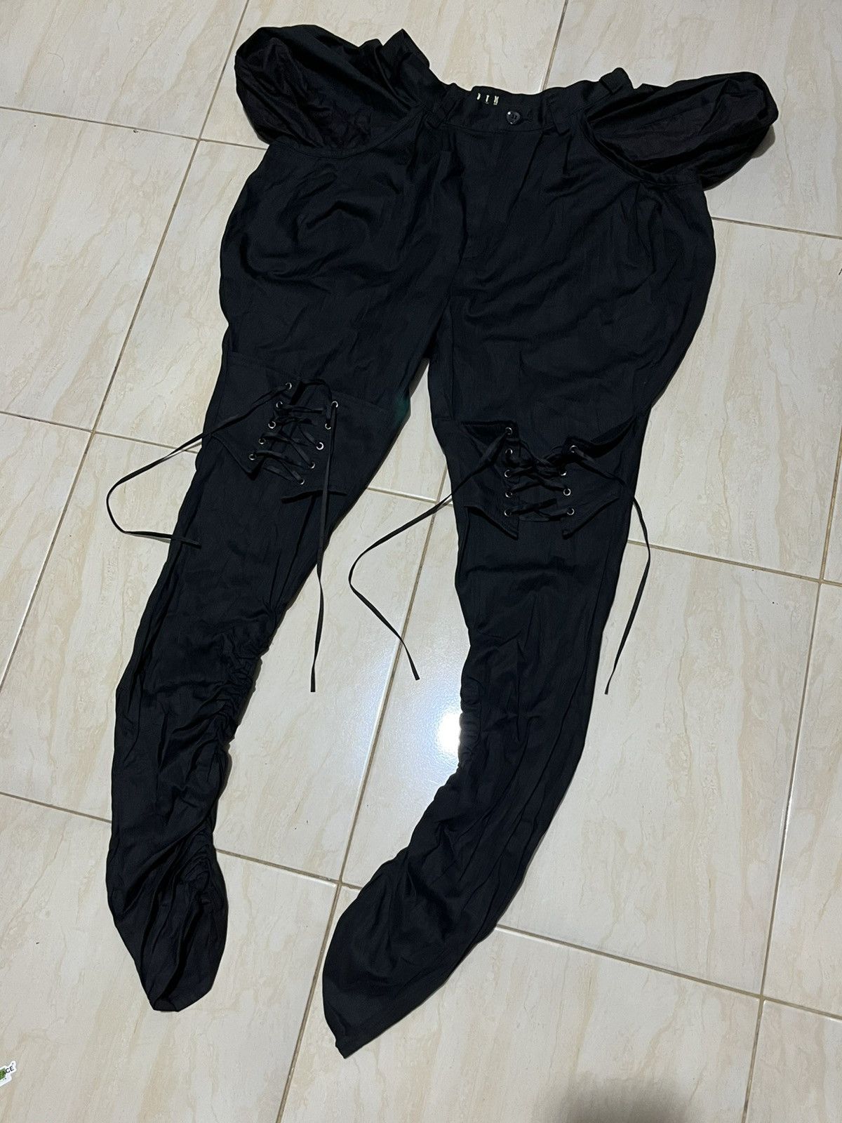 Japanese Brand Black Peace Now Bondage Pant Vkei Vampire Size US 28 / EU 44 - 1 Thumbnail