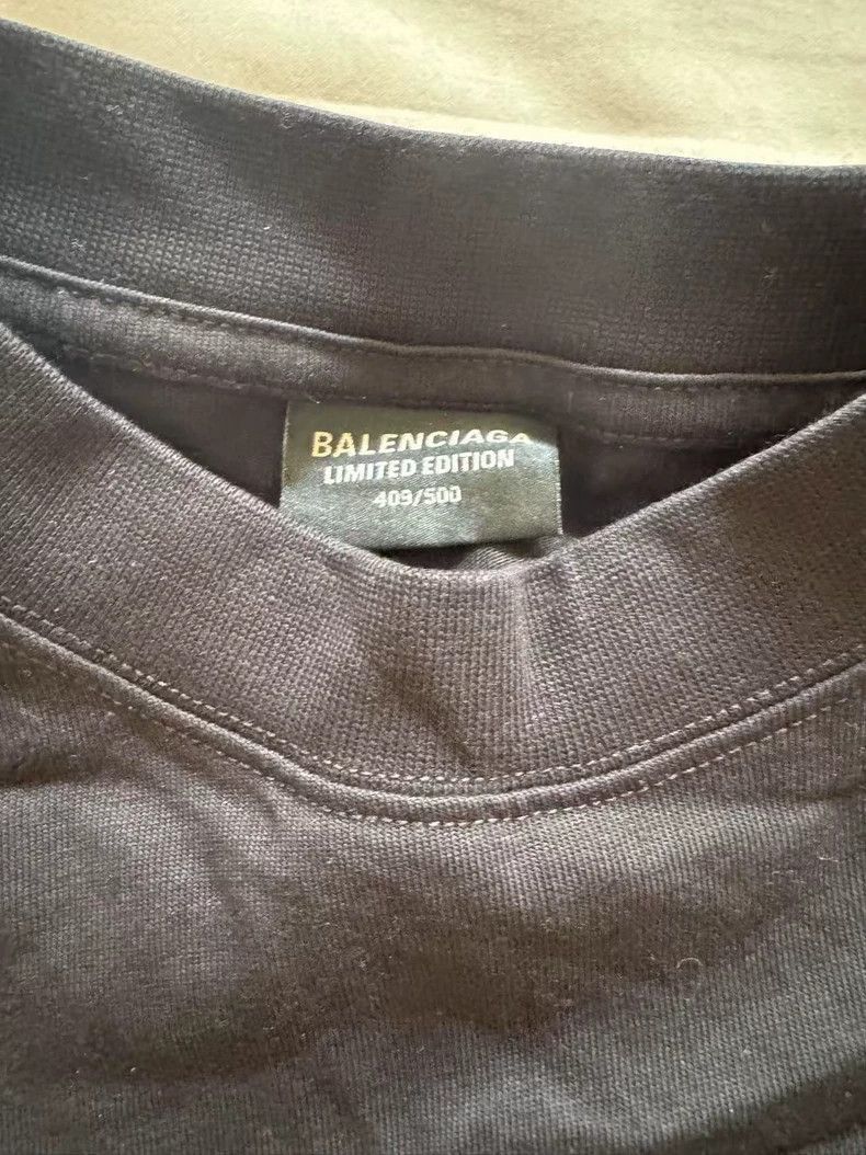 Balenciaga Balenciaga Logo Short Sleeve TShirt-2506 Size US M / EU 48-50 / 2 - 2 Thumbnail