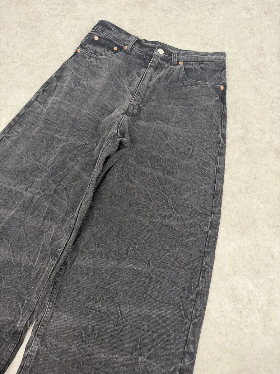 Maison Margiela AW2023 Maison Margiela Grey Extra Large Faded Denim Jeans Size US 30 / EU 46 - 10 Thumbnail