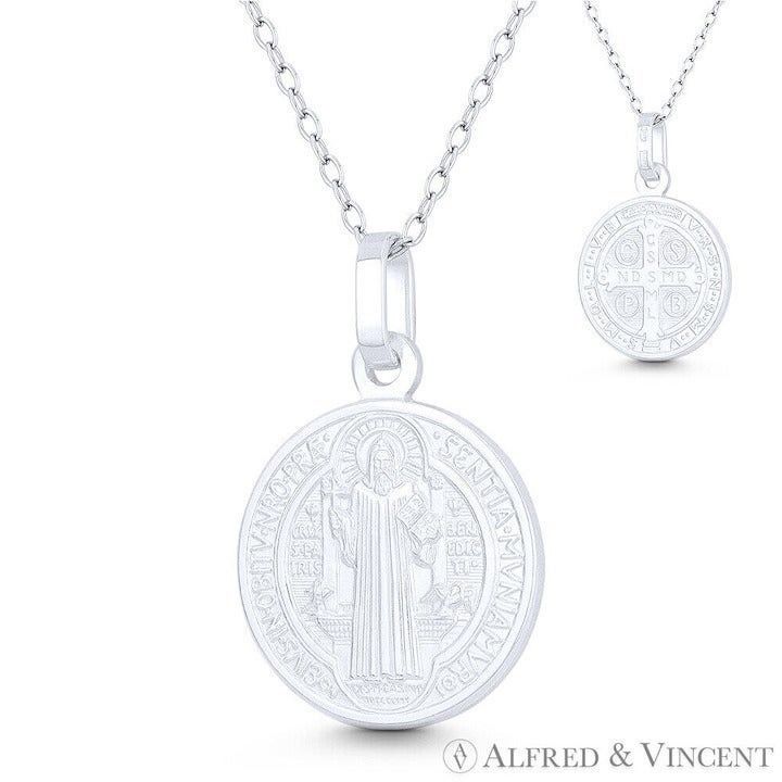Other St. Benedict of Nursia & Cross Reversible Medal Pendant Size ONE SIZE - 1 Preview