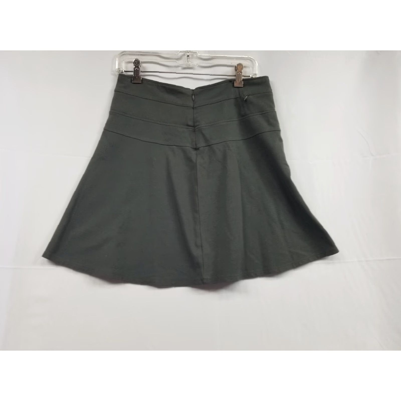 Athleta Athleta Skort Women Gray Size 10 Activewear Stretch Polyester Blend Short Athletic Skirt Size 32" / US 10 / IT 46 - 2 Thumbnail