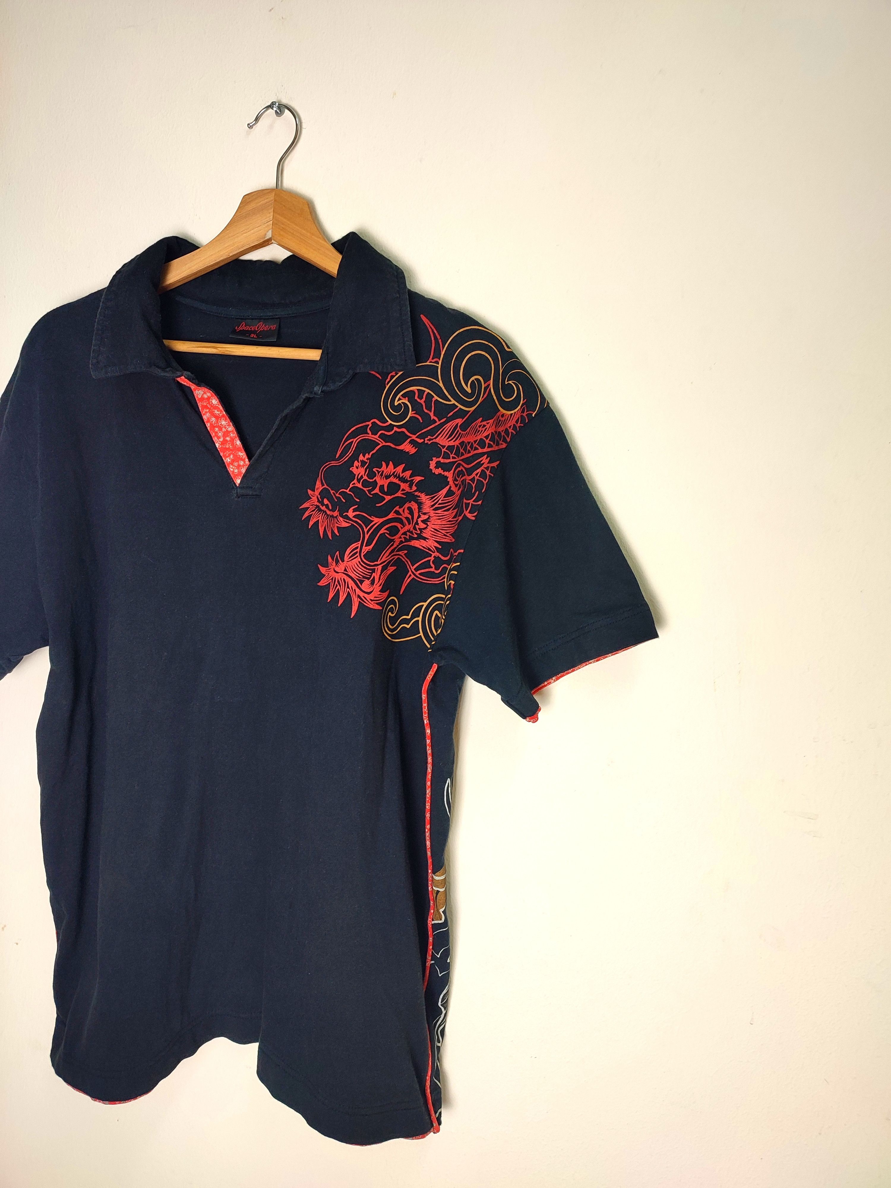 Japanese Brand Sukajan Dragon By Space Opera Shirts Size US L / EU 52-54 / 3 - 2 Thumbnail