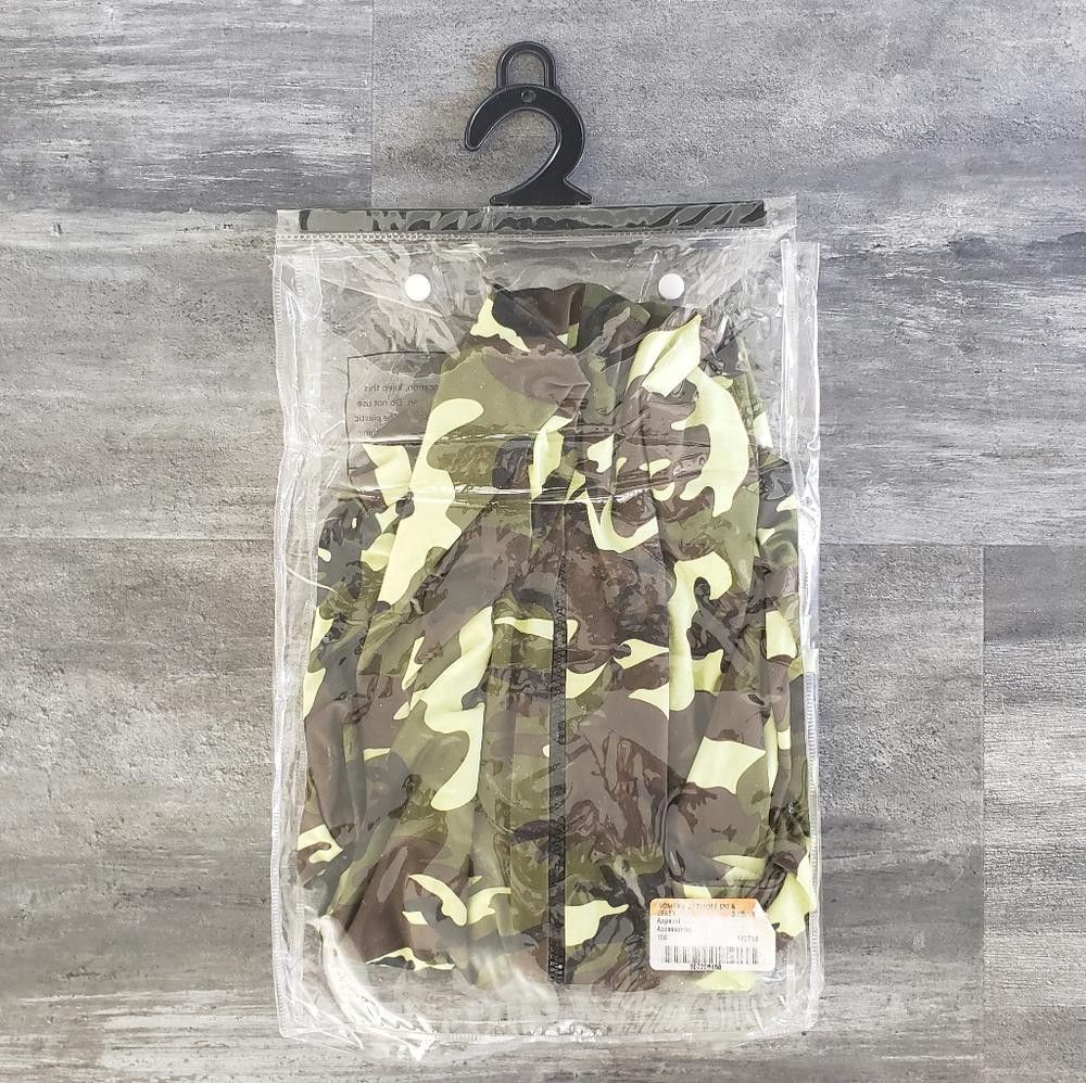 Designer Camouflage Front Zip Military Adult Costume Size ONE SIZE - 7 Thumbnail