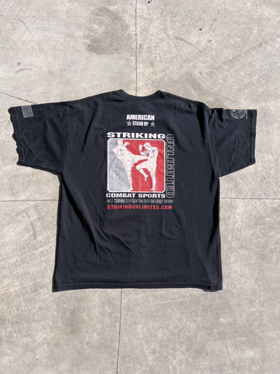 American Apparel Black MMA Fighting tee Size US XL / EU 56 / 4 - 2 Thumbnail