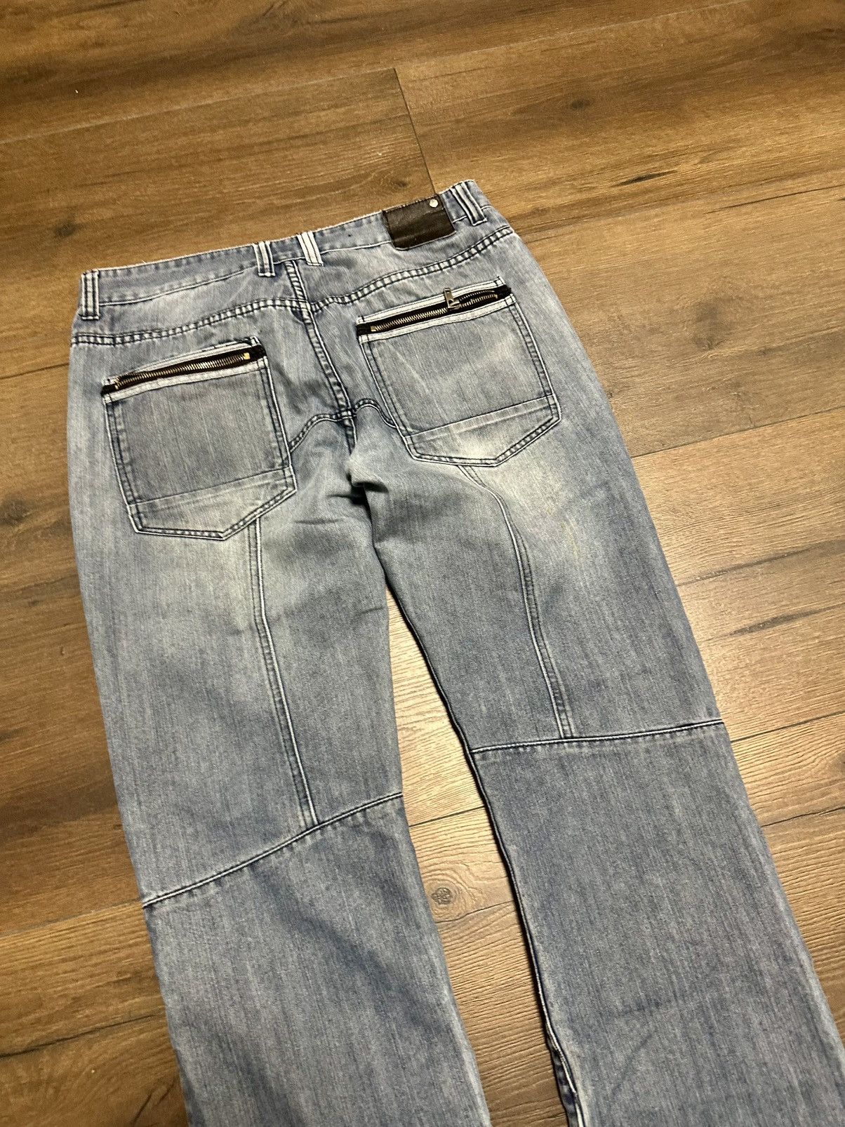 Other Vintage If Six Was Nine Style No Fear Y2K Beige Pants Size US 34 / EU 50 - 13 Thumbnail