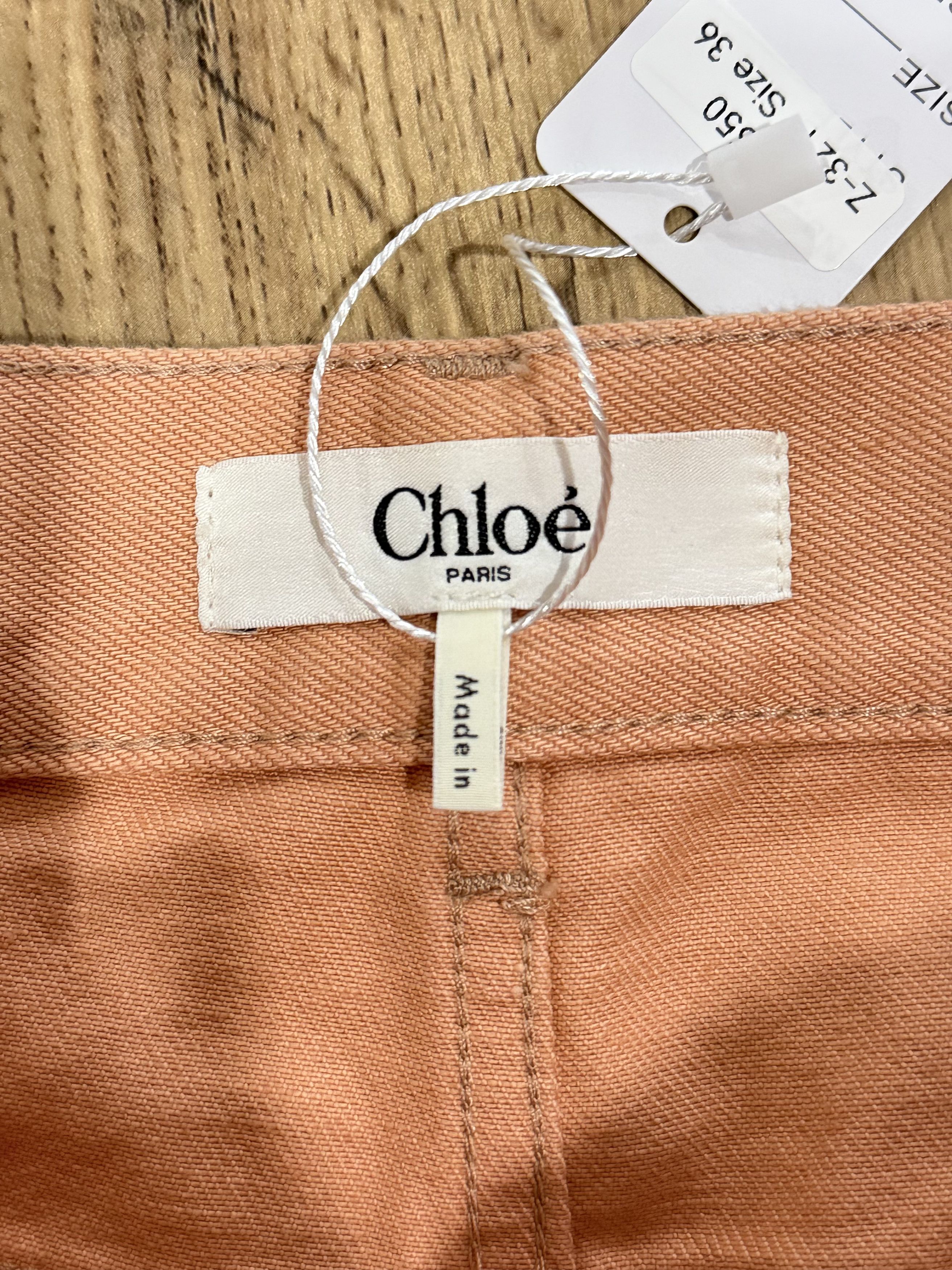 Chloe CHLOÉ Embellished high-rise straight-leg jeans Size 25" / US 0 / IT 36 - 7 Thumbnail