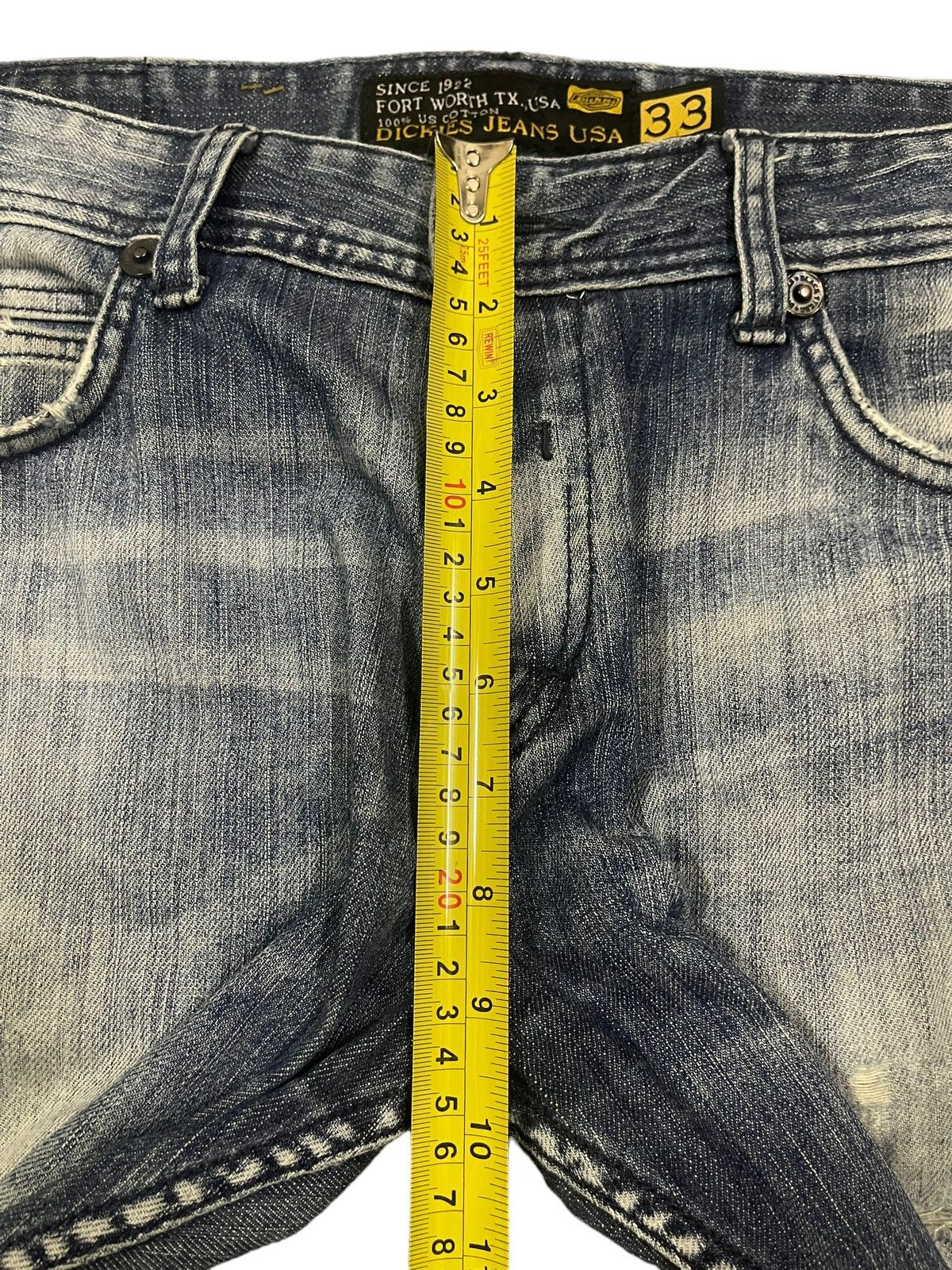 Dickies Vintage Usa Dickies Classic Blue Wash Style Jeans Size US 33 - 14 Thumbnail