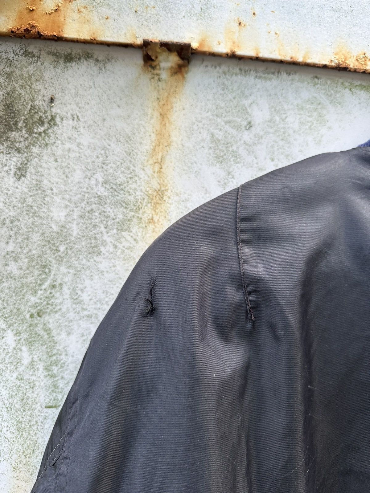 Vintage 🪖Vintage THRASHED MA-1 Man Intermediate Bomber Jacket Size US M / EU 48-50 / 2 - 11 Thumbnail