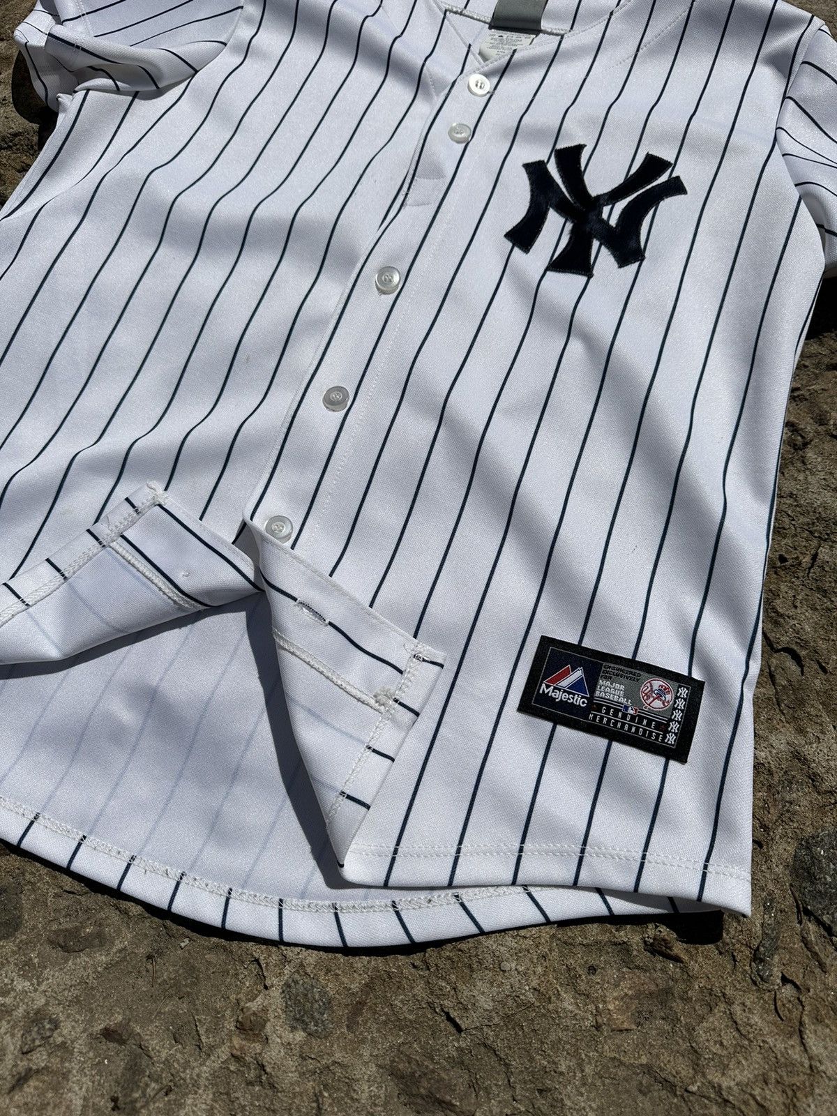 Majestic × New York Yankees Vintage 90s MLB New York Yankees Majestic Jersey Size US L / EU 52-54 / 3 - 7 Thumbnail
