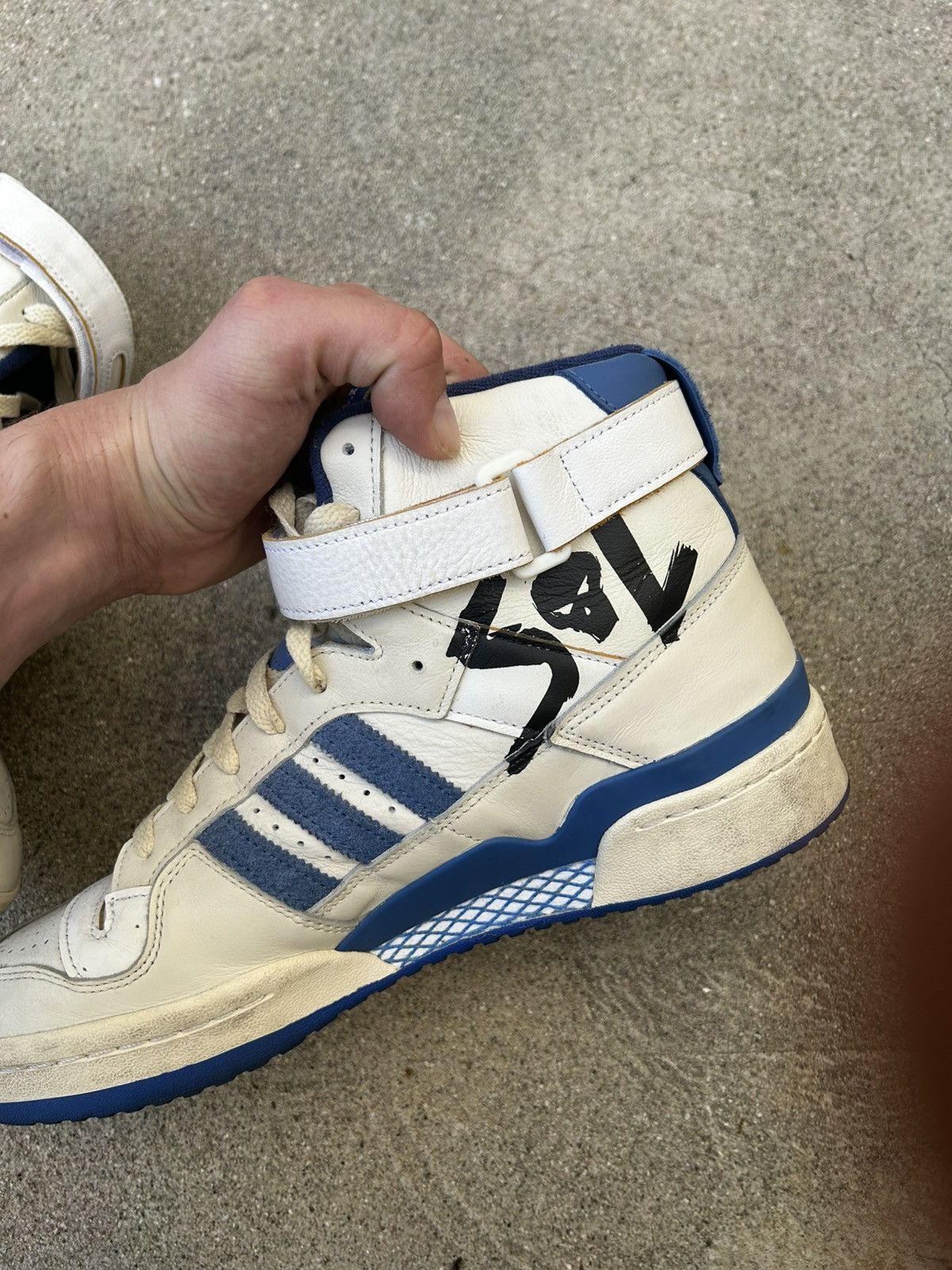 Adidas Adidas Forum 84 High (Star Lord) Size US 11 / EU 44 - 5 Thumbnail