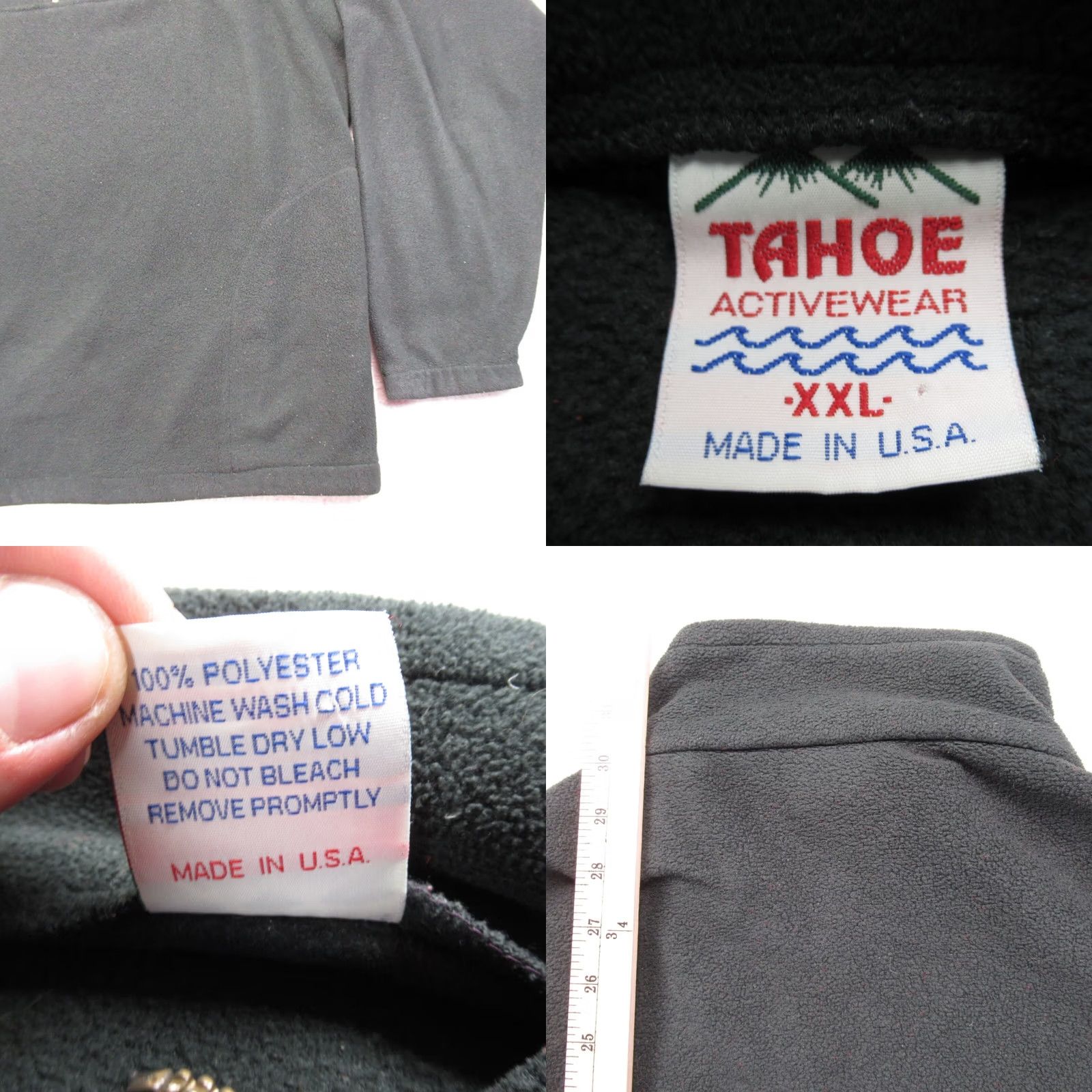 Vintage VINTAGE Oregon Coast Jacket Mens 2XL Tahoe Activewear Green Fleece Made In USA Size US XXL / EU 58 / 5 - 8 Thumbnail