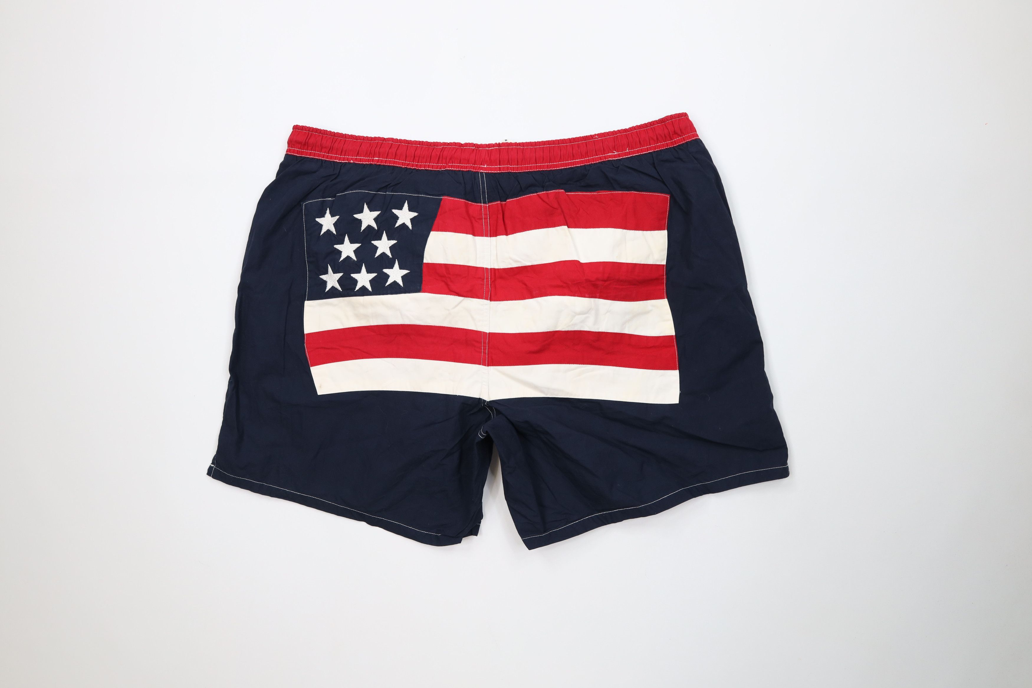 Tommy Hilfiger Vintage 90s Tommy Hilfiger Flag International Games Shorts Size US 32 / EU 48 - 10 Thumbnail