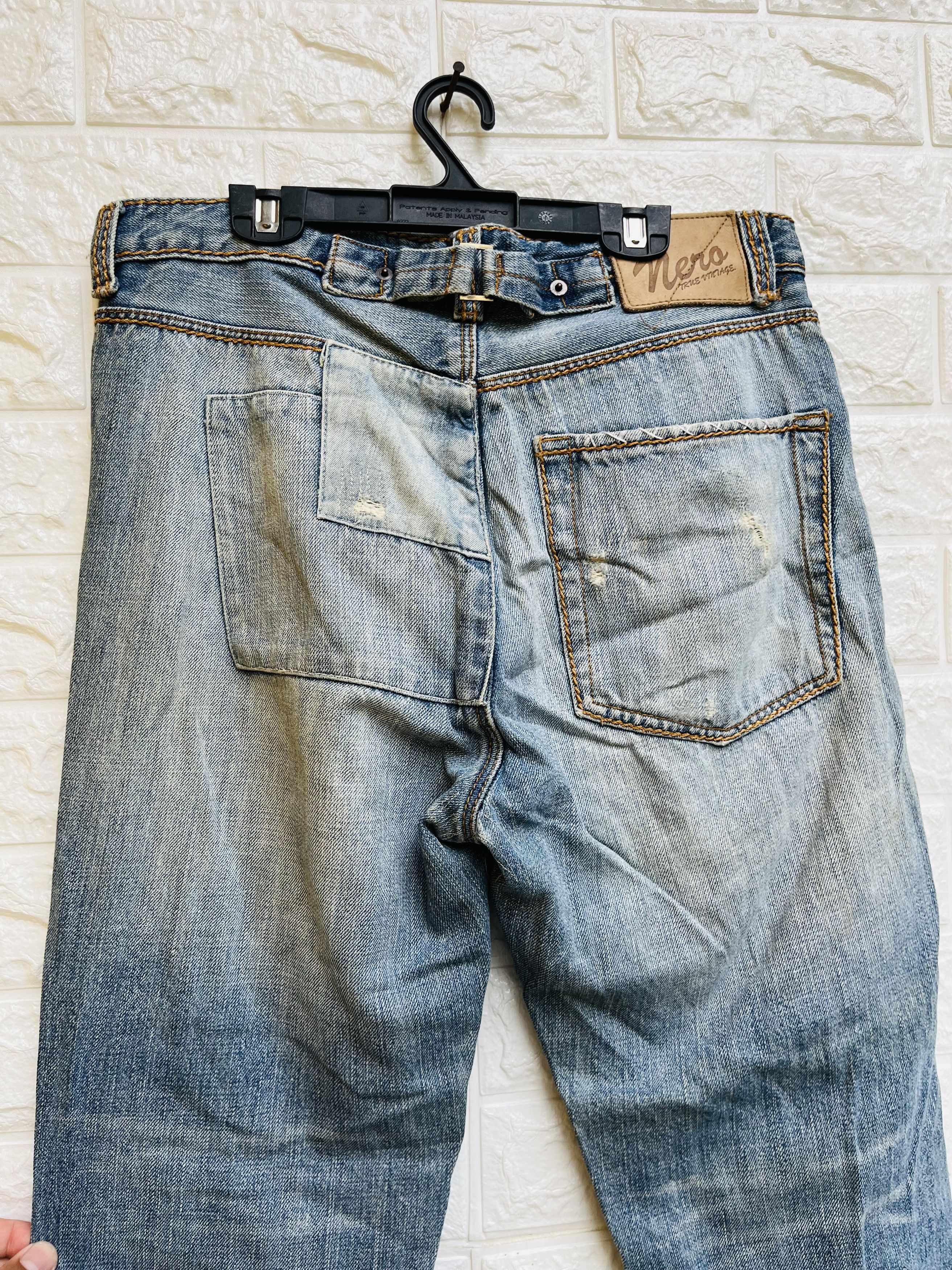 Japanese Brand × Vintage Vintage Nero Distressed Japanese Designer Fashion Style Size US 30 / EU 46 - 10 Thumbnail