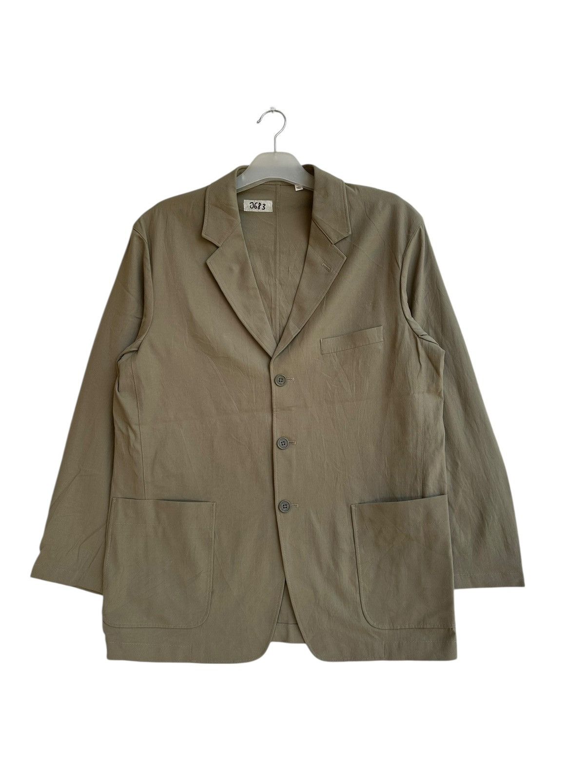 Lemaire × Uniqlo Lemaire X Uniqlo Chore Coat Workwear Blazer Jacket Size US L / EU 52-54 / 3 - 1 Thumbnail