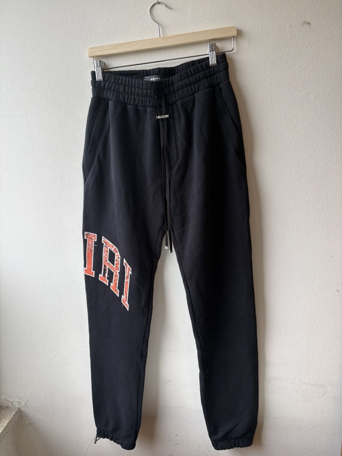 Amiri Amiri Bandanna Applique Sweatpants Size US 32 / EU 48 - 2 Thumbnail