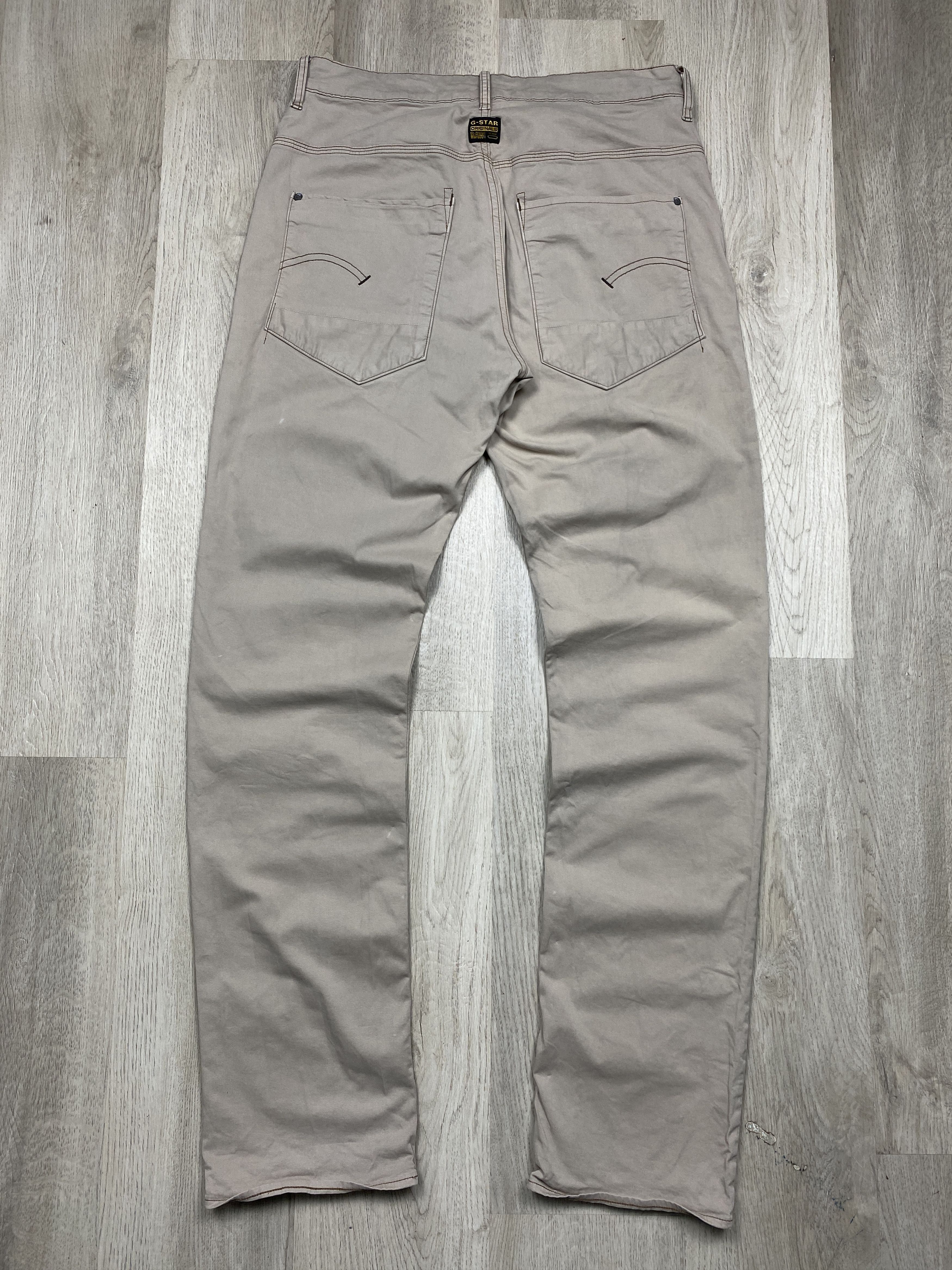 G-Star G Star Raw Vintage Mens New Radar Tapered Chino Pants Y2K Size US 33 - 1 Thumbnail
