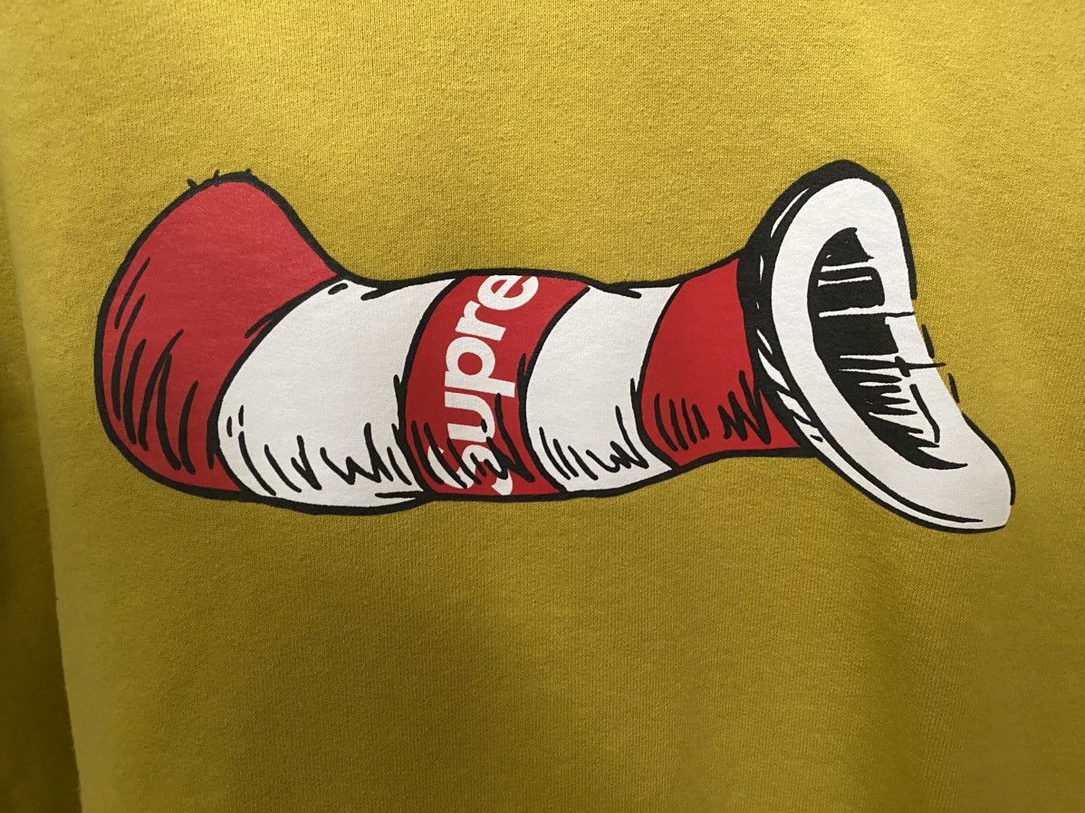 Supreme Supreme Cat in the Hat Hoodie Size L Size US L / EU 52-54 / 3 - 3 Thumbnail