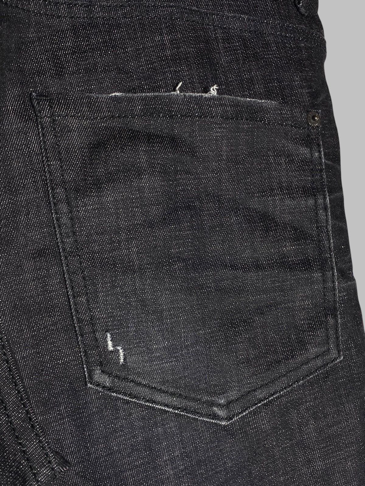Dsquared2 🔥 DSQUARED2 SKATER JEANS BLACK ITALIAN DENIM Y2K VIBES Size US 34 / EU 50 - 20 Thumbnail