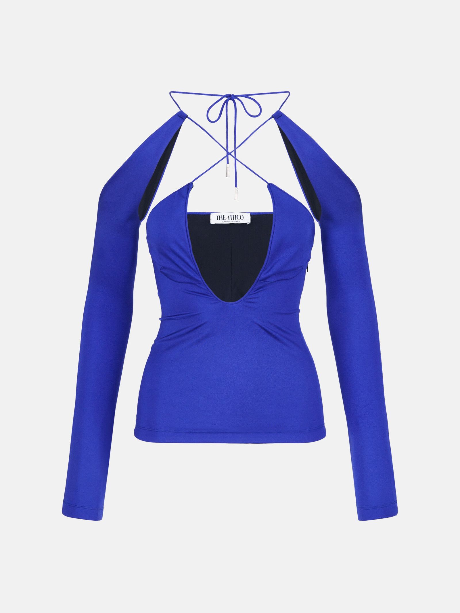 The Attico o1mle0426 Zane Top in Purple Size XS / US 0-2 / IT 36-38 - 1 Thumbnail