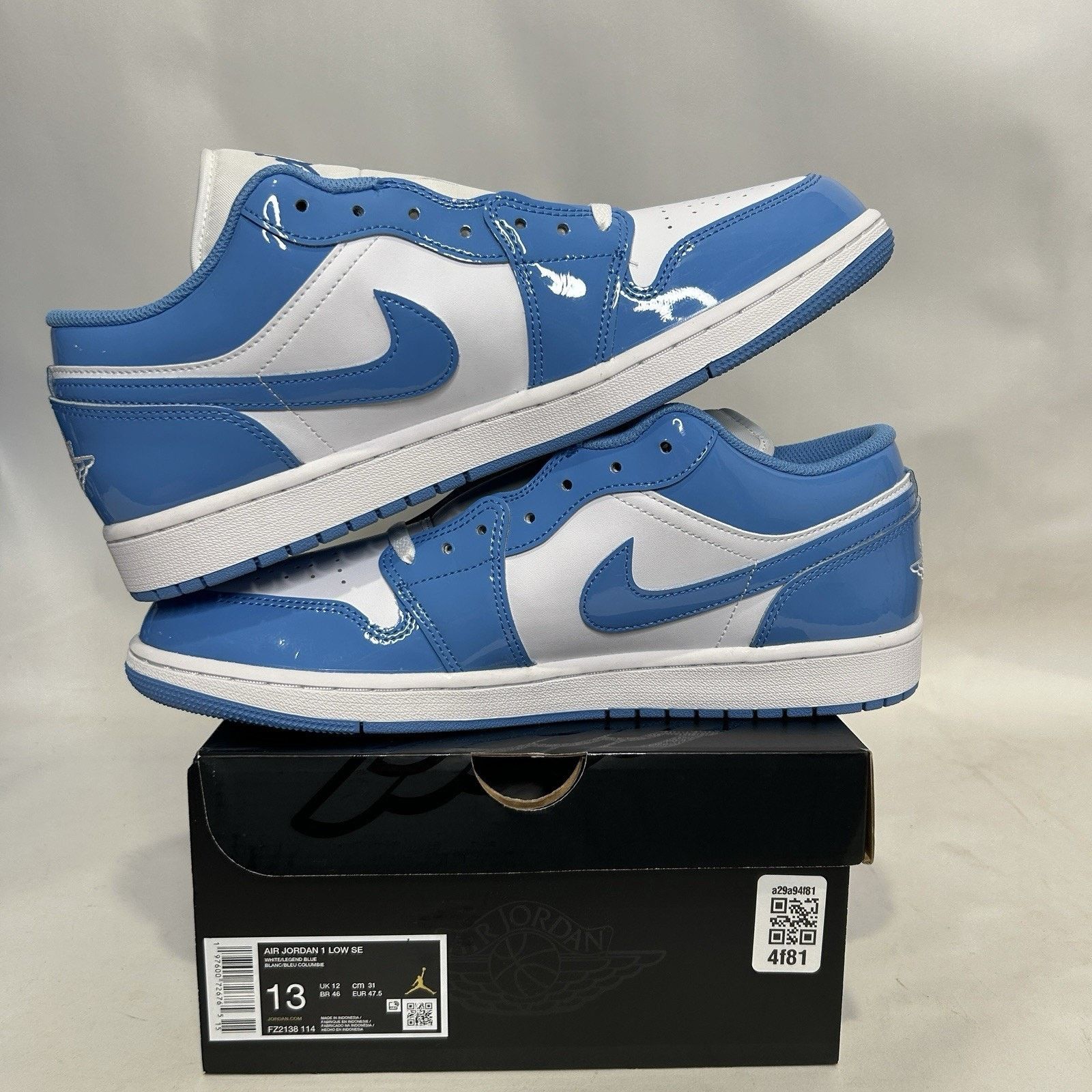 Jordan Brand Nike Air Jordan 1 Retro Low SE “Legend Blue” FZ2138-114 Size US 13 / EU 46 - 3 Thumbnail