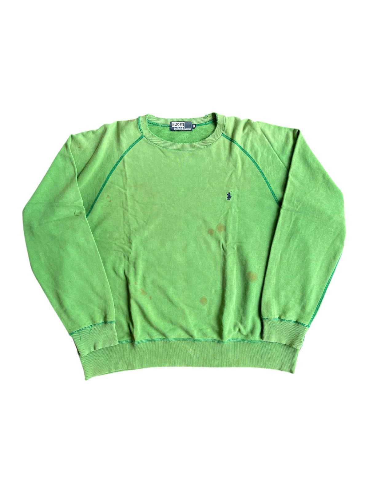 Polo Ralph Lauren 2005 OG Polo Ralph Laurent Distressed Sweatshirt Size US XL / EU 56 / 4 - 1 Thumbnail
