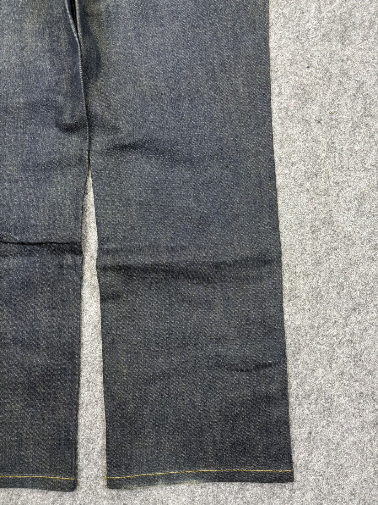 Jean Charles De Castelbajac Archival CASTELBAJAC Mammoth Patch Logo Stretchy Denim F889 Size US 34 / EU 50 - 8 Thumbnail