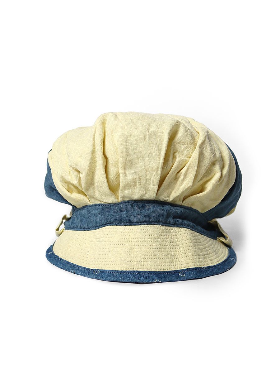 Kapital Kapital Linen 2TONE PIZZA HAT Size ONE SIZE - 2 Thumbnail