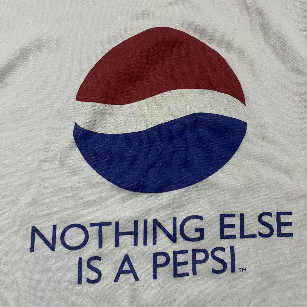 Pepsi Rare Vintage Pepsi ‘Nothing Else is a Pepsi’ Sweatshirt Size US L / EU 52-54 / 3 - 5 Thumbnail