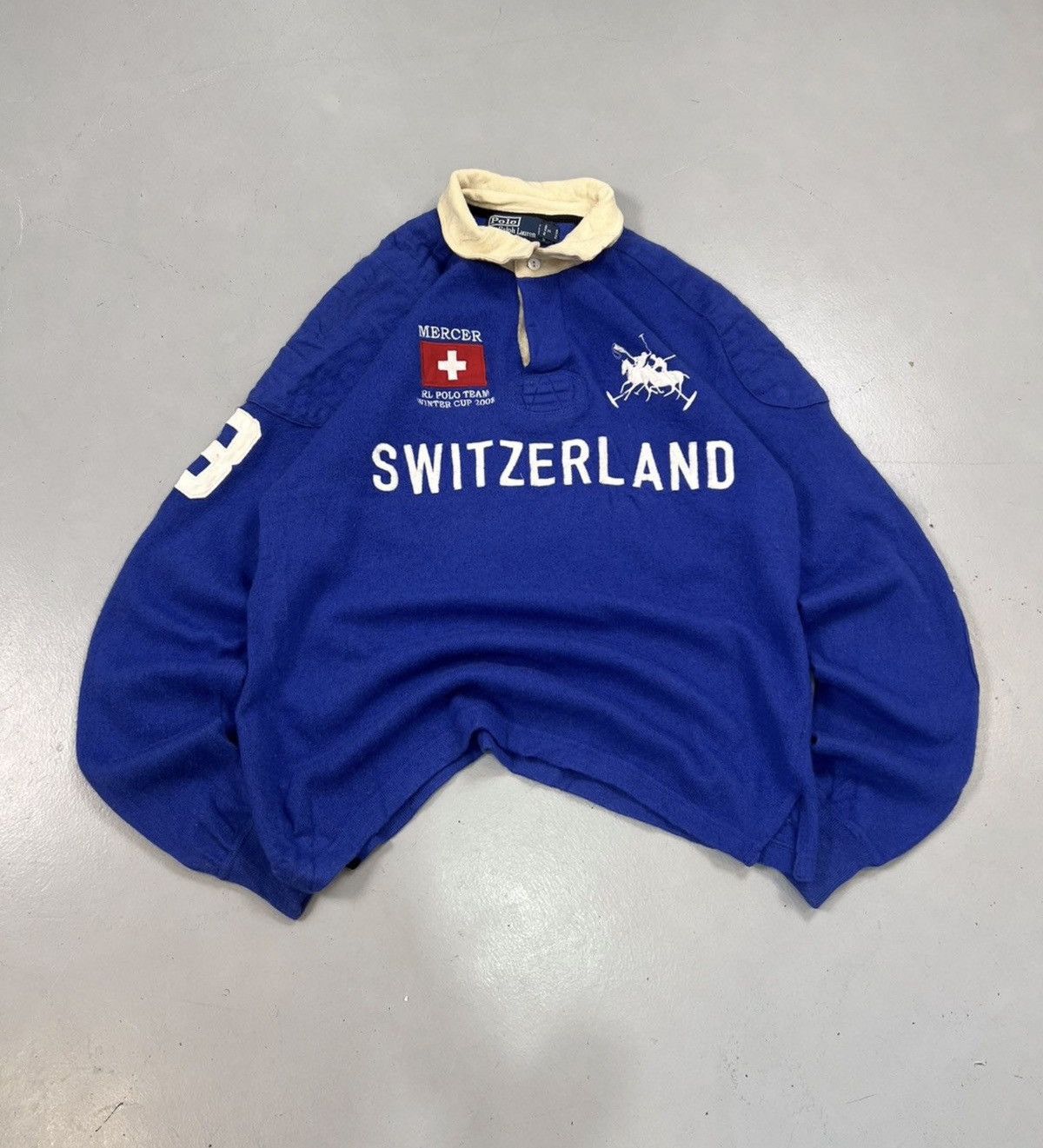 Vintage polo Ralph Lauren wool switzerland