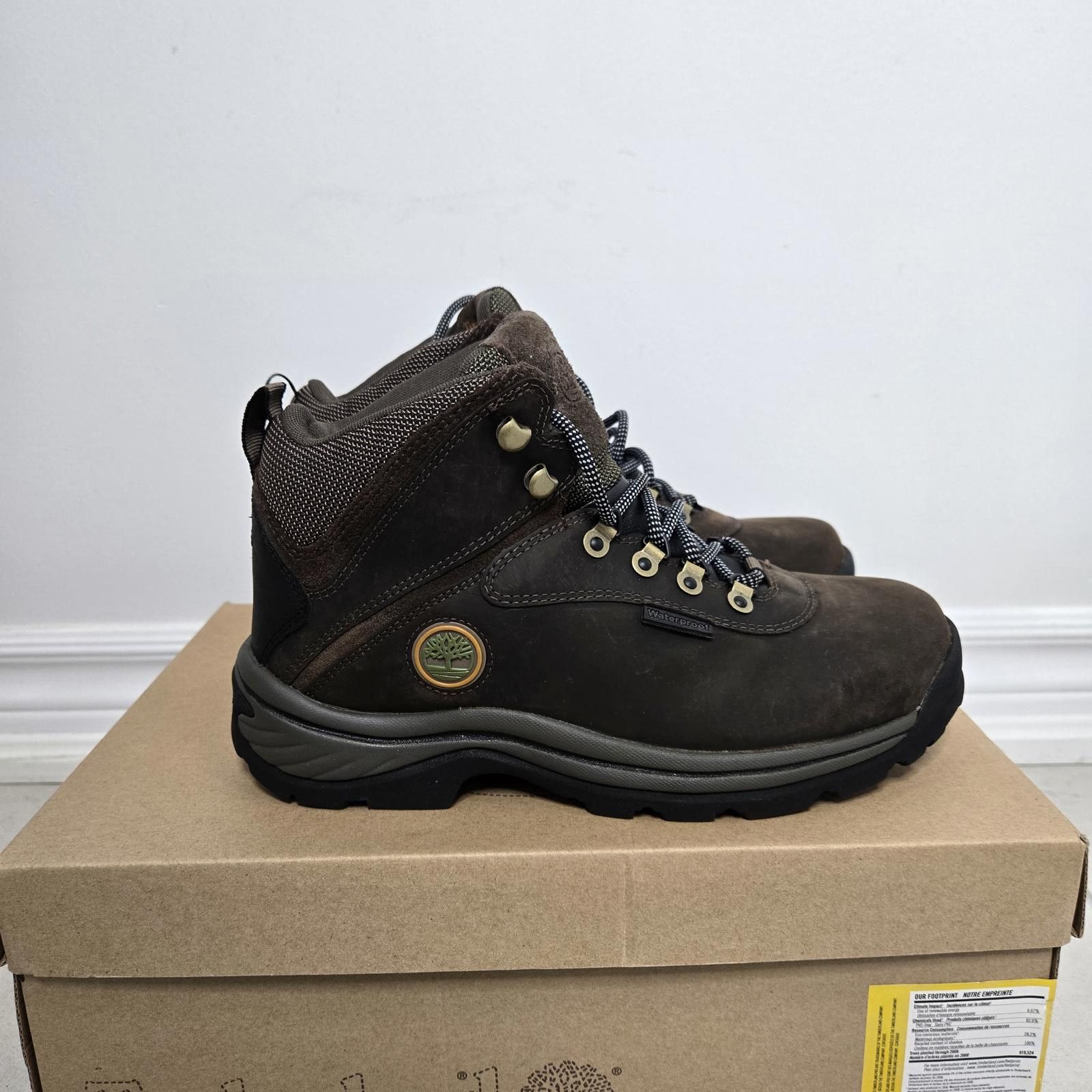 New Timberland Boots Mens 7 White Ledge Mid