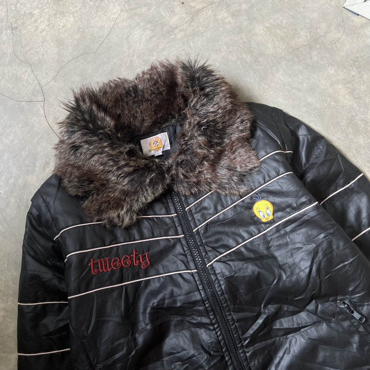 Cartoon Network 2000s Tweety by Looney Tune Fur Neck Multifunction Jacket Size M / US 6-8 / IT 42-44 - 3 Thumbnail