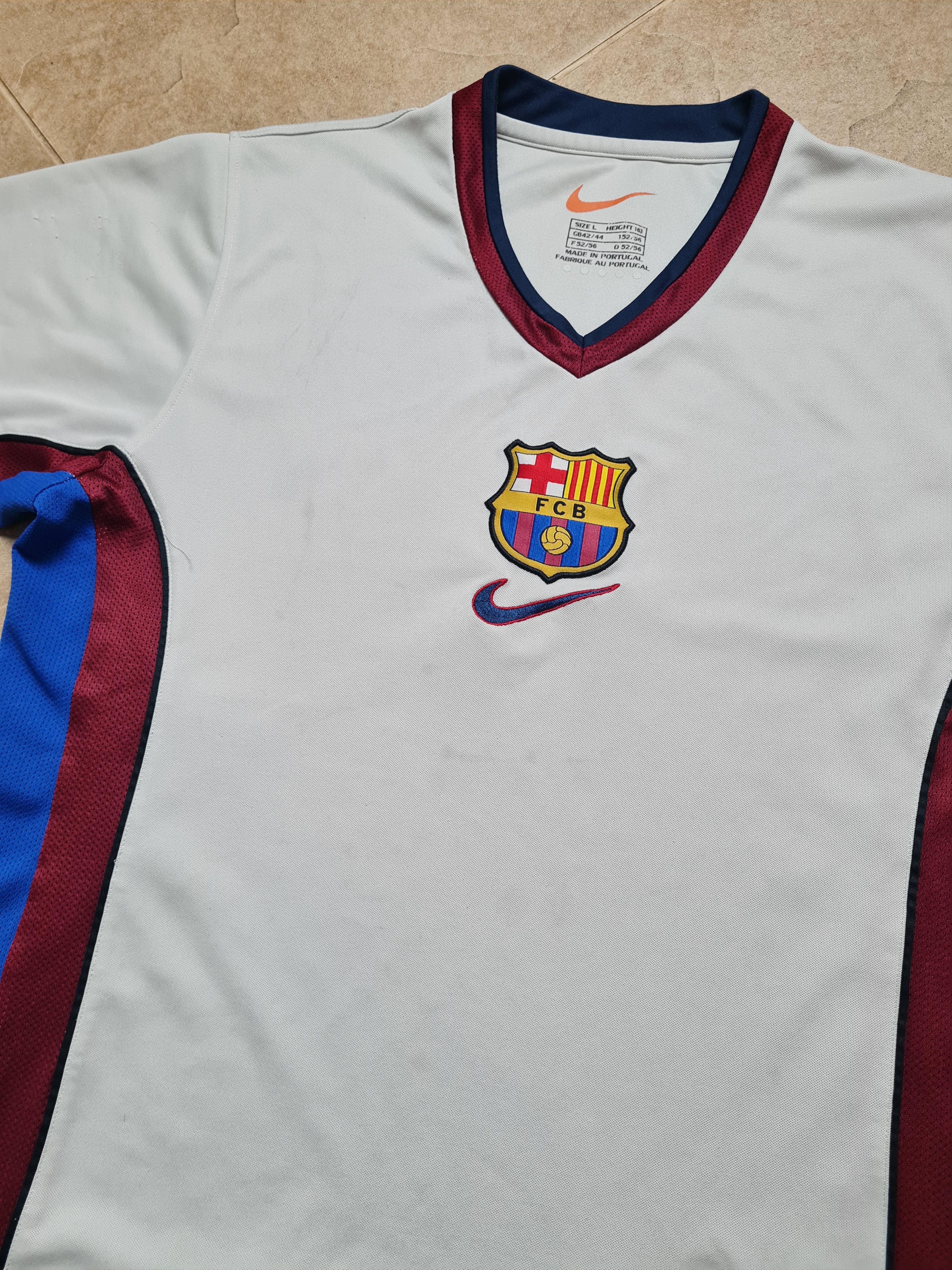 Vintage Jersey Soccer Archive 1999-01 FC Barcelona Retro