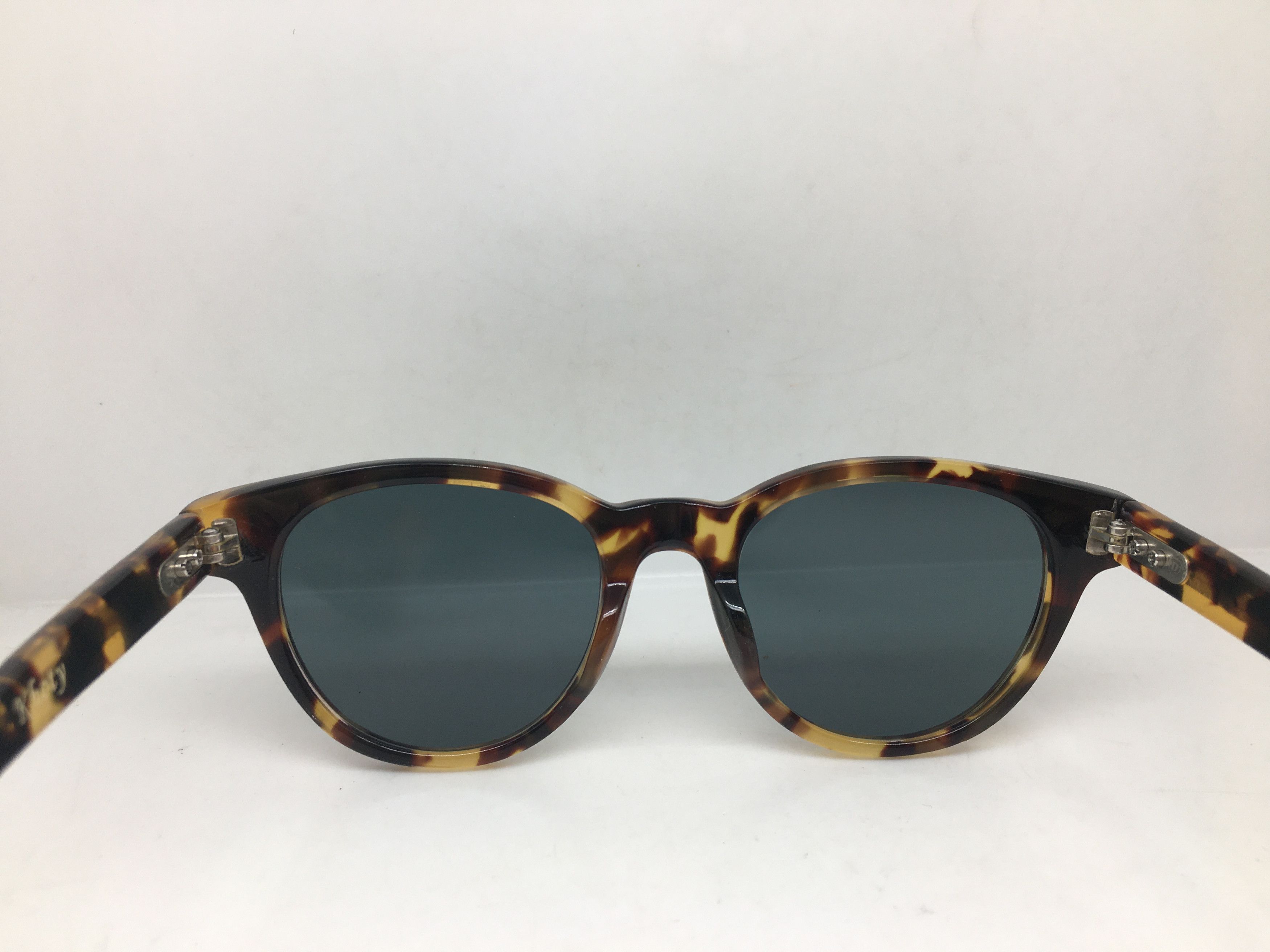 Vintage Khoty Handmade Tortoise Round Sunglasses Frame Japan Size ONE SIZE - 5 Thumbnail