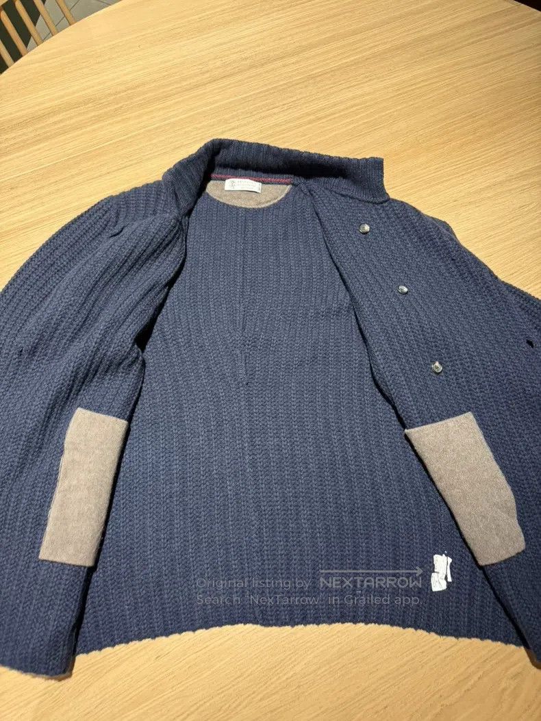 Brunello Cucinelli Brunello Cucinelli Pure cashmere knit sweater Size US M / EU 48-50 / 2 - 6 Thumbnail