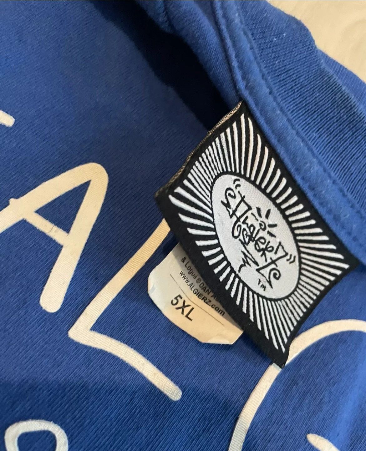 Rap Tees × Vintage Vintage Y2K Algierz Raptee Real G’s Move in Silence mens 5XL Size US XXL / EU 58 / 5 - 3 Thumbnail