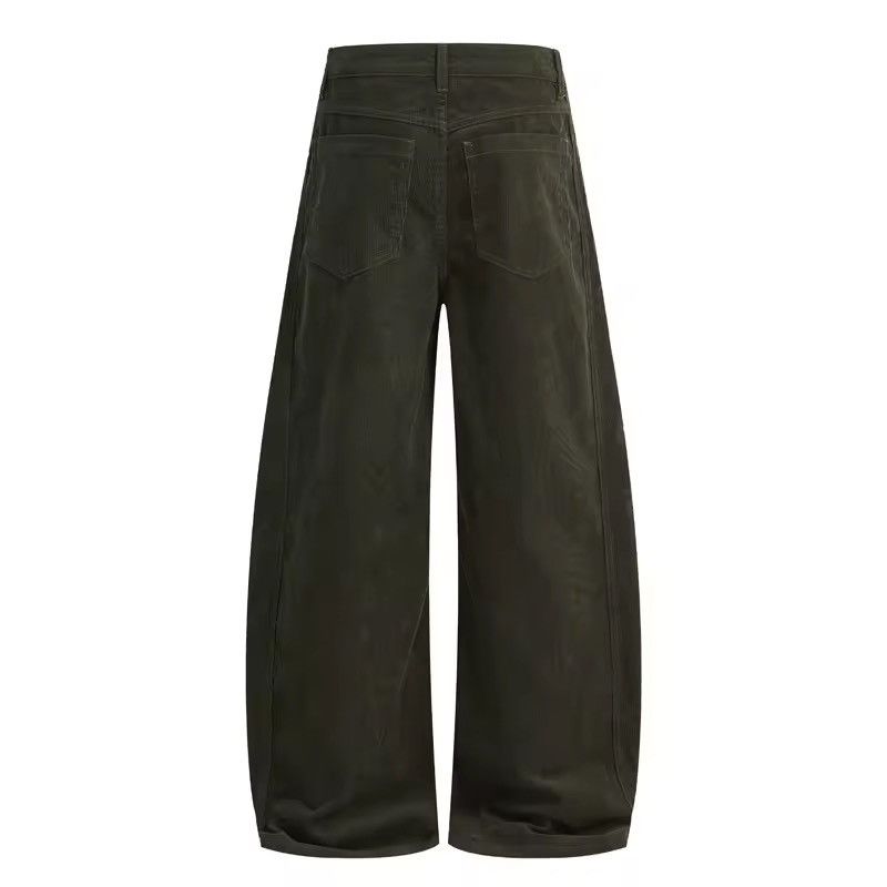 Vintage Corduroy Vintage Retro Style Wide Leg Loose Pants Y2k Size US 34 / EU 50 - 3 Thumbnail