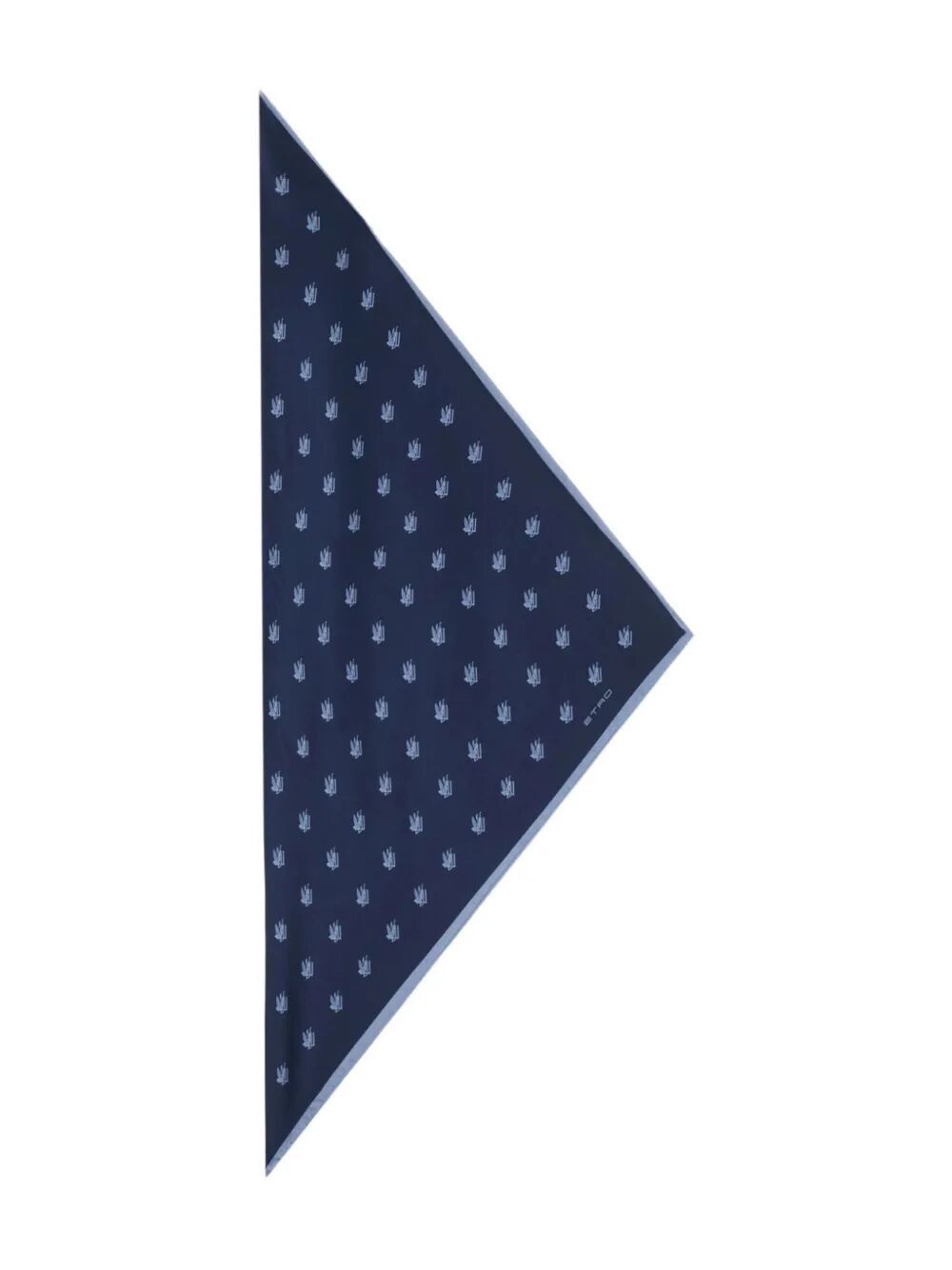 Etro TRIANGLE FOULARD PRINT SCARF Size ONE SIZE - 1 Thumbnail