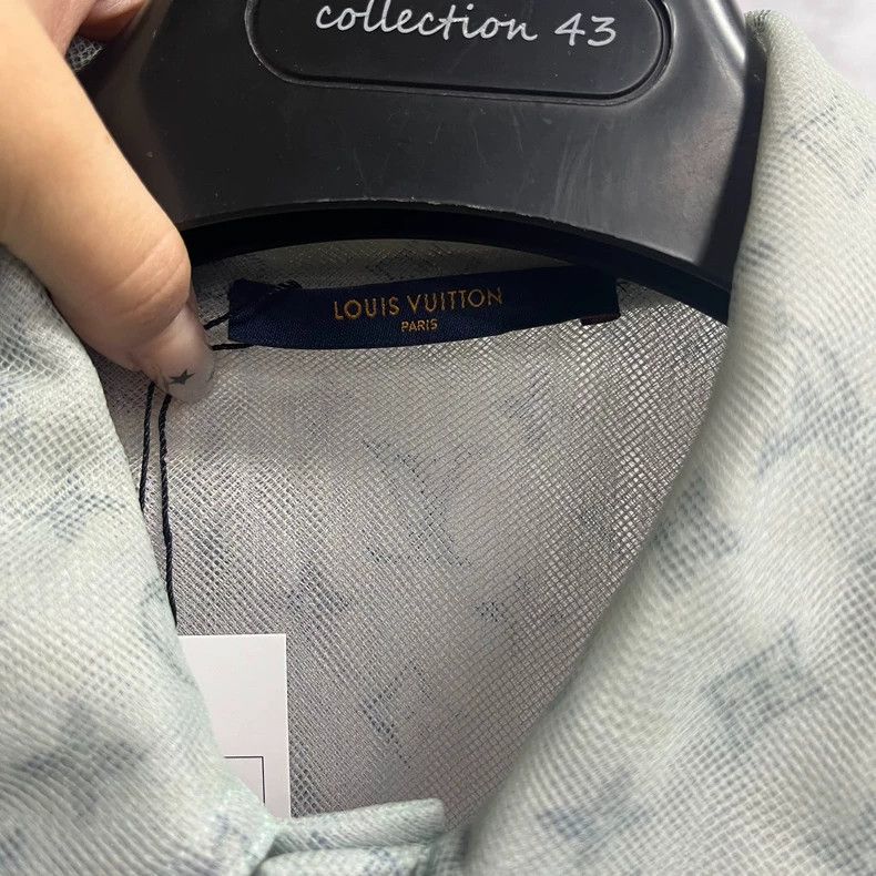 Louis Vuitton Louis Vuitton Multicolor silk denim full-print jacket 2502 Size US M / EU 48-50 / 2 - 2 Thumbnail