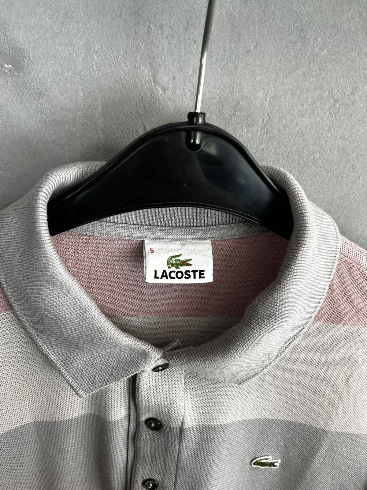 Lacoste Lacoste rygby shirt vintage size L 90s Size US L / EU 52-54 / 3 - 3 Thumbnail