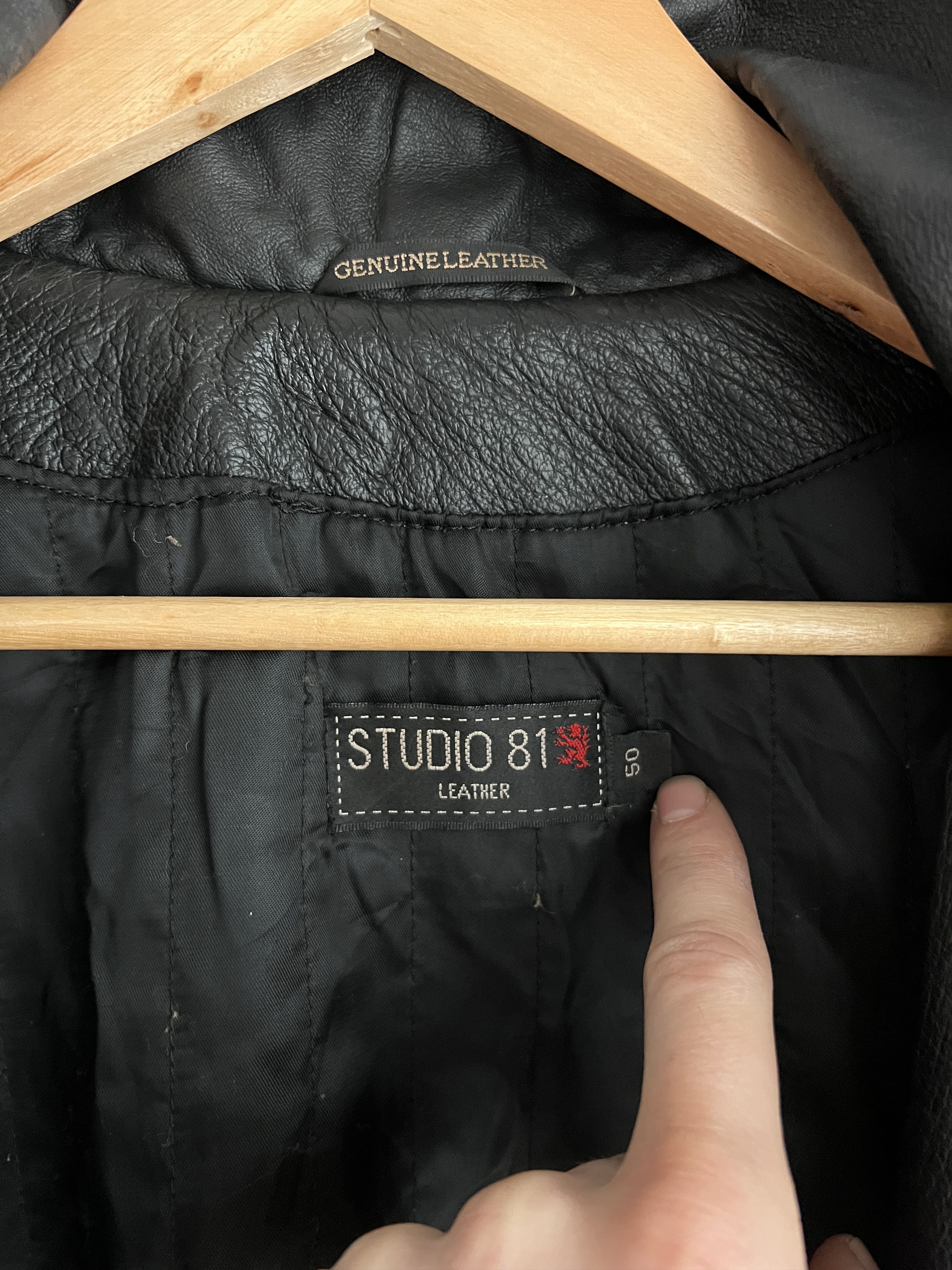If Six Was Nine 14th Addiction Yohji Yamamoto style leather jacket LGB coat Size US XL / EU 56 / 4 - 16 Thumbnail