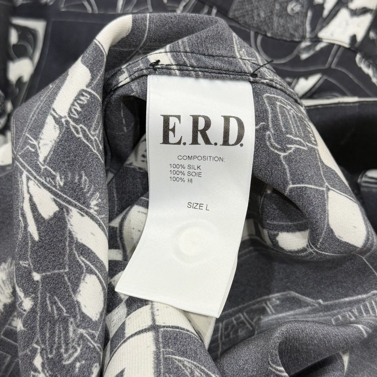 Enfants Riches Deprimes Enfants Riches Deprimes Black Silk Button Up Size US L / EU 52-54 / 3 - 4 Thumbnail
