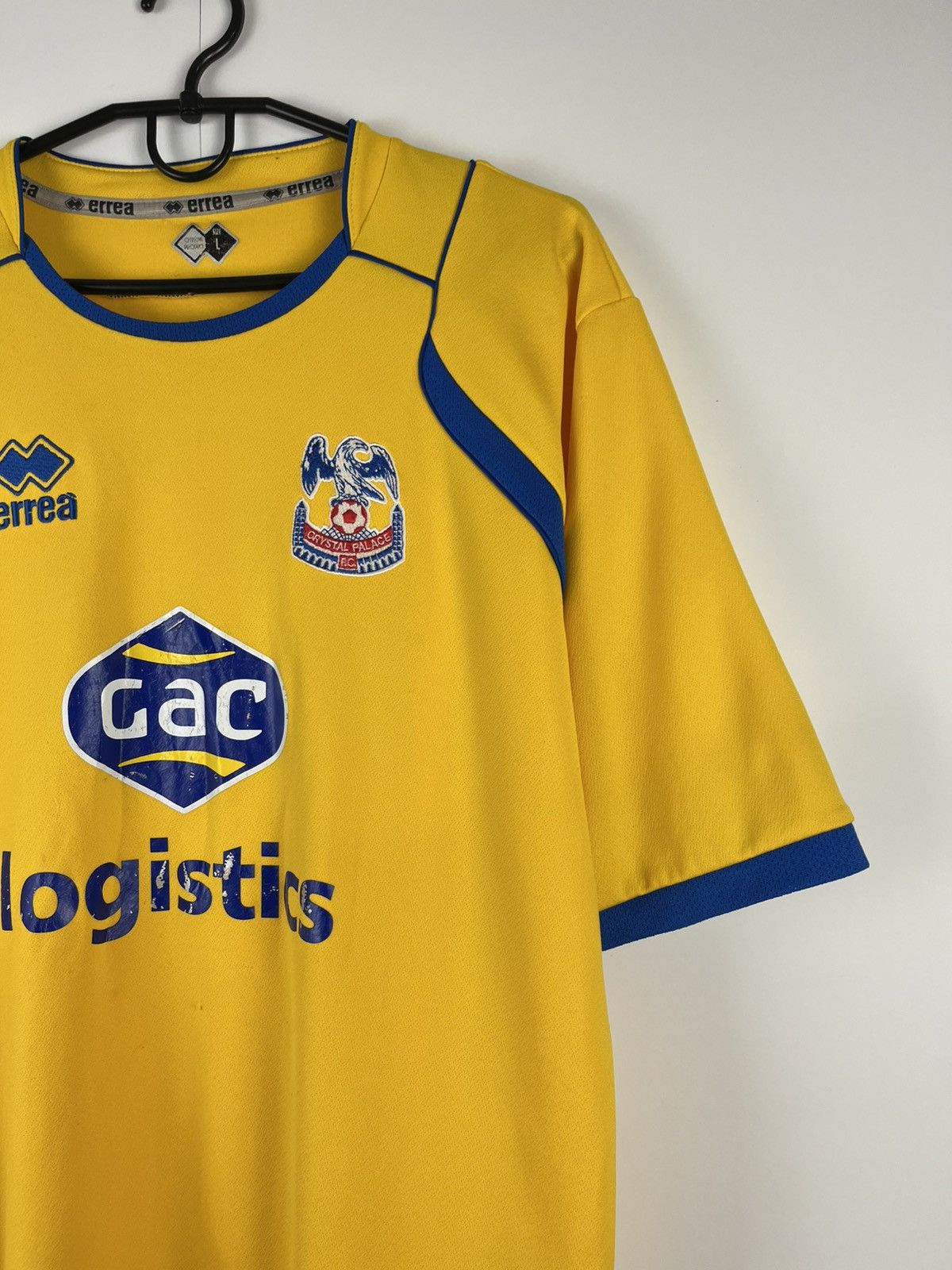 Errea Crystal Palace Errea 2008-2009 Soccer Football Jersey Size US L / EU 52-54 / 3 - 3 Thumbnail