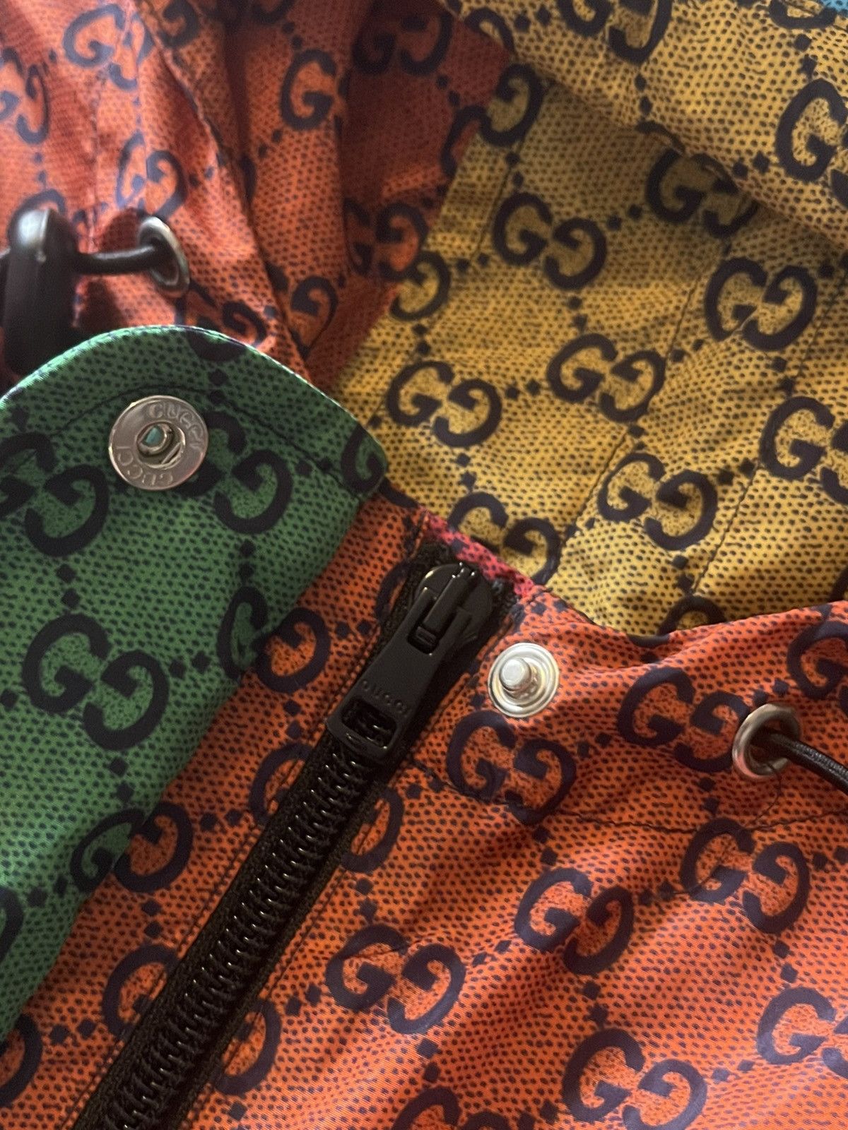 Gucci Gucci SS21 Multicoloured Nylon Rainbow Jacket Size US M / EU 48-50 / 2 - 7 Thumbnail
