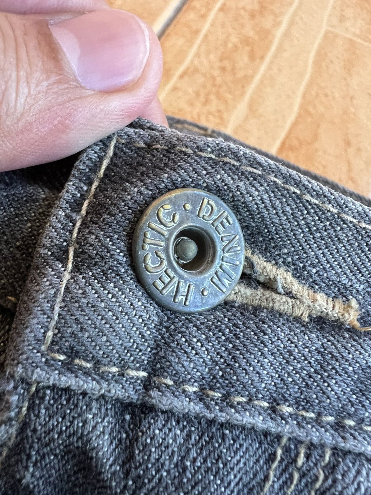 If Six Was Nine Vintage Masterpiece Jean By Hectic Japan Size US 38 / EU 54 - 14 Thumbnail