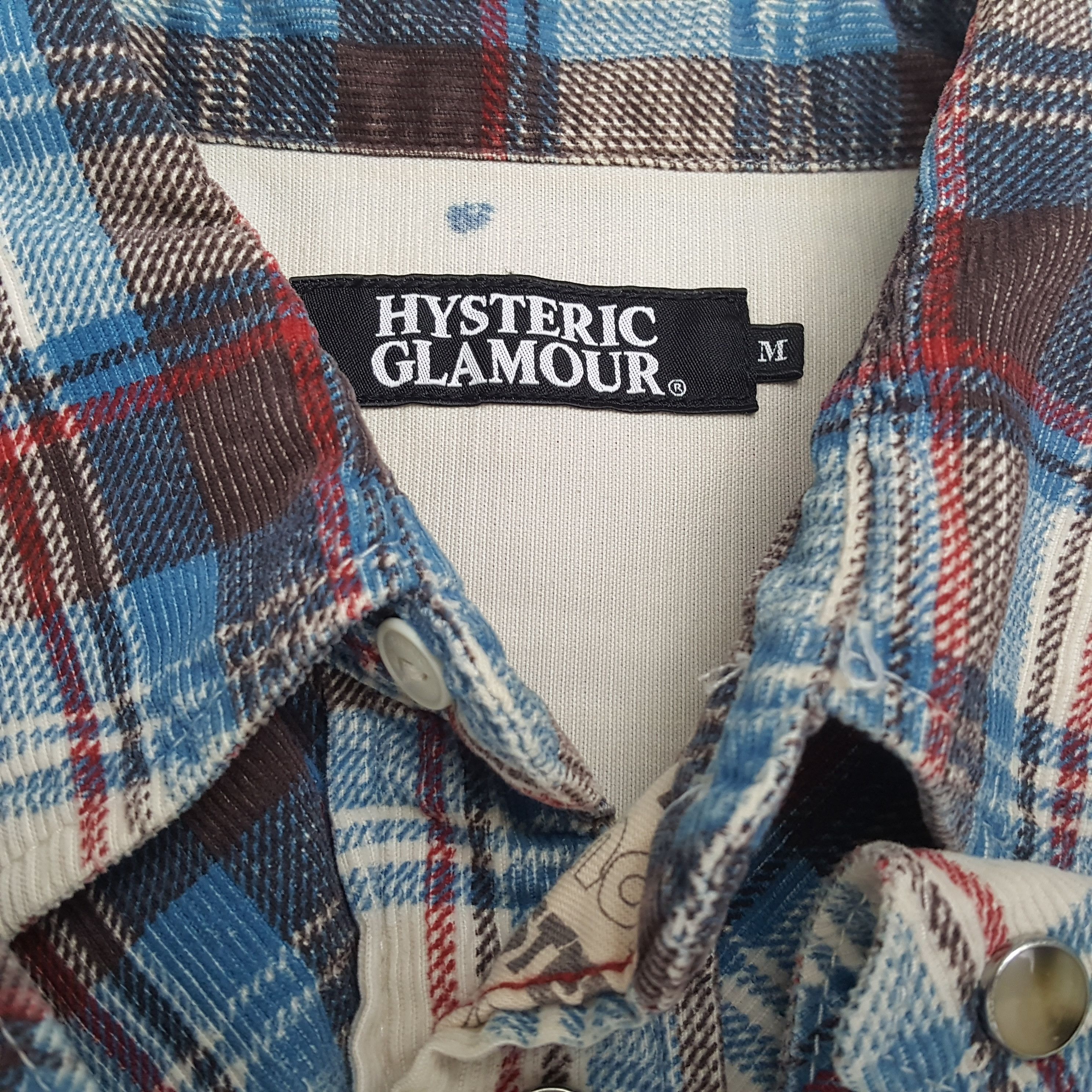Hysteric Glamour × Japanese Brand × Vintage HYSTERIC GLAMOUR Japanese Brand Custom Art Shirt Size US M / EU 48-50 / 2 - 10 Thumbnail